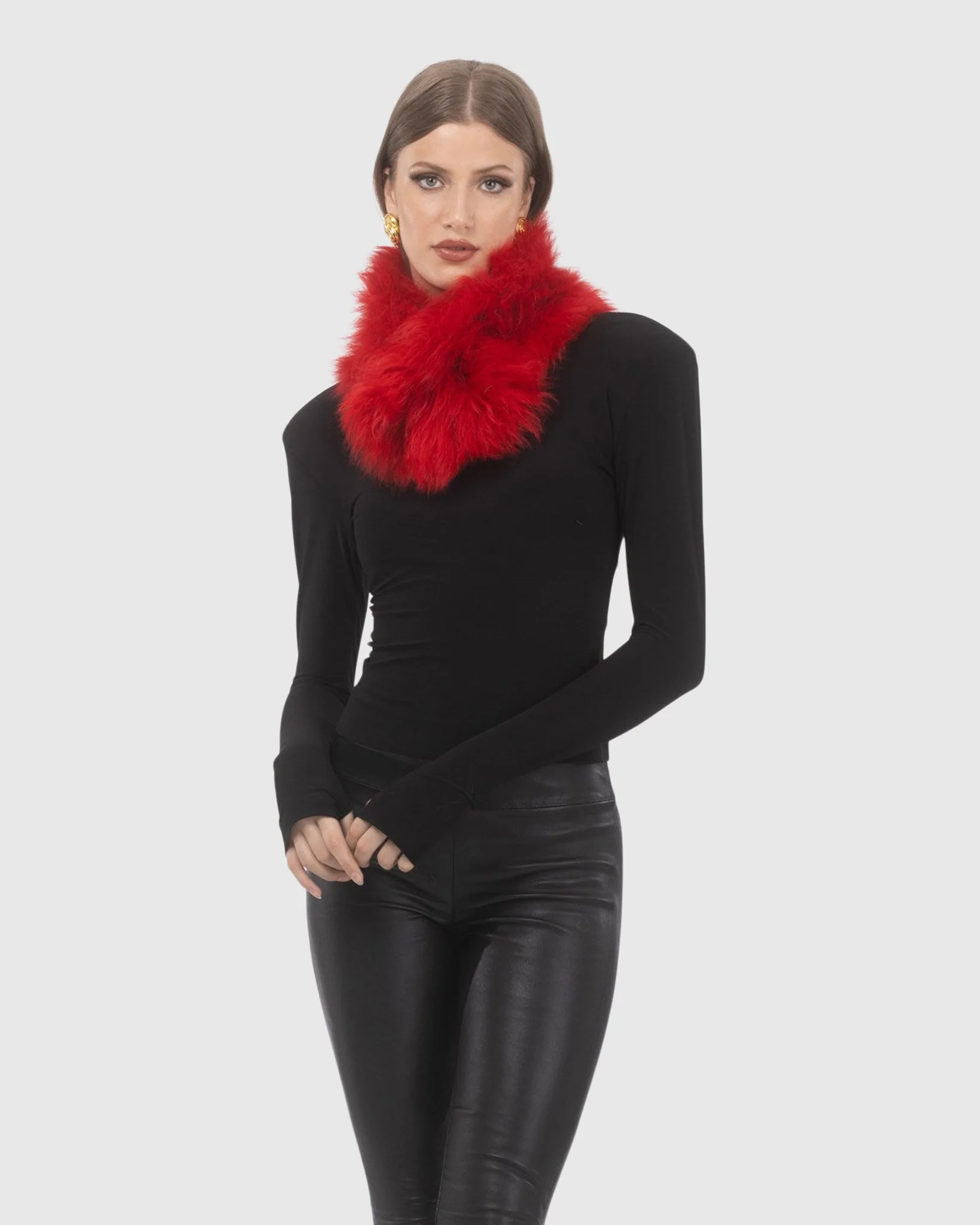 SELECT LAMB PULL-THROUGH SCARF - Image 13