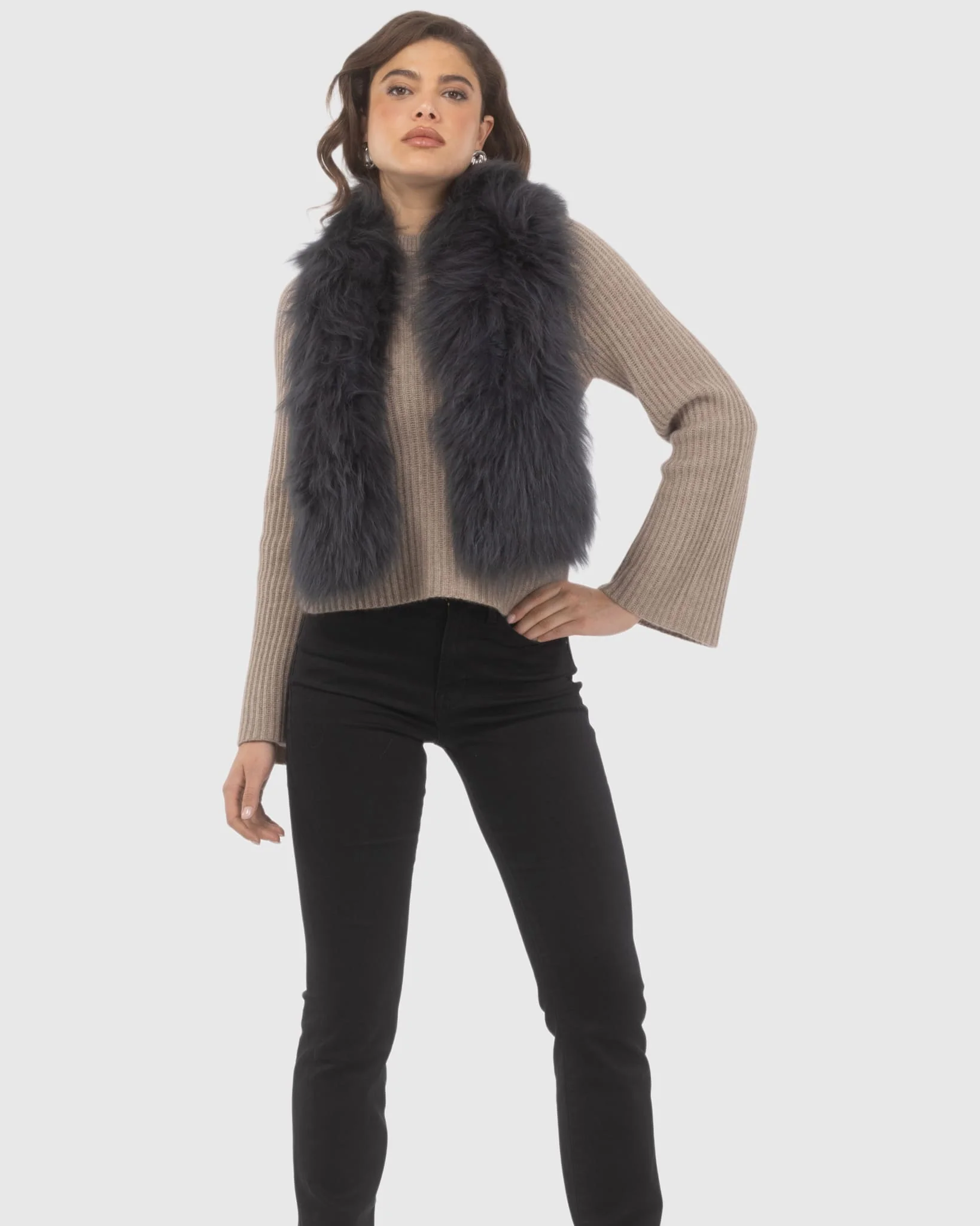SELECT LAMB PULL-THROUGH SCARF - Image 12