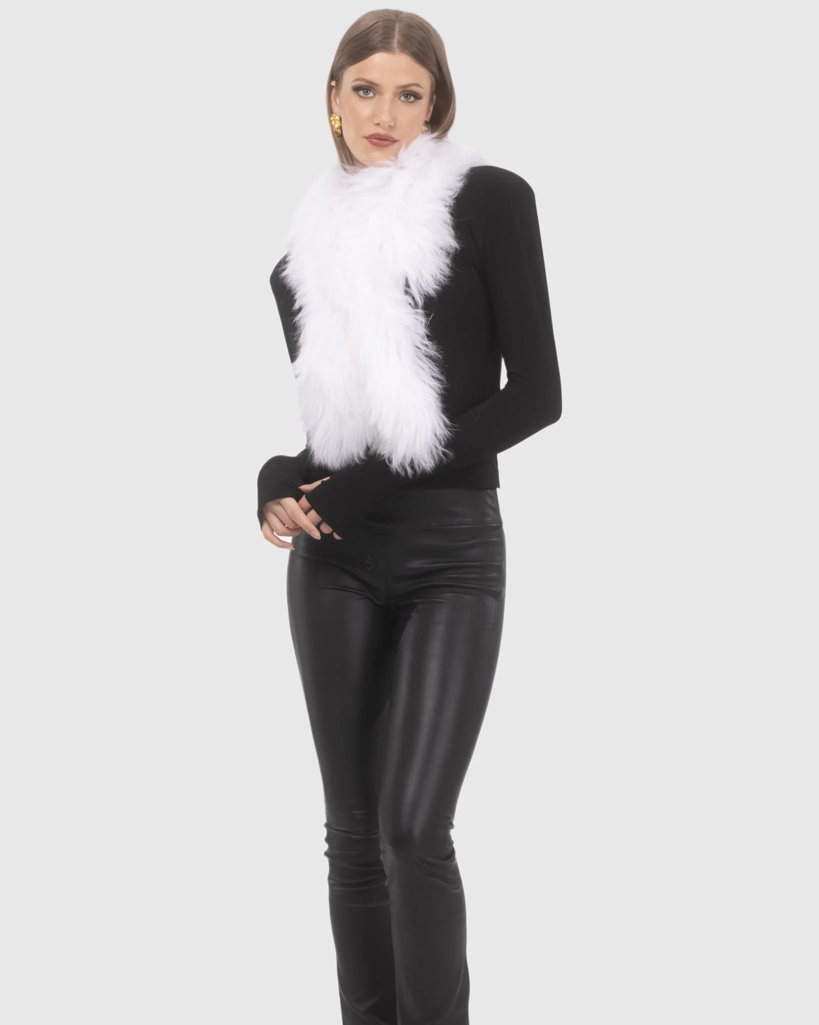 SELECT LAMB PULL-THROUGH SCARF - Image 22
