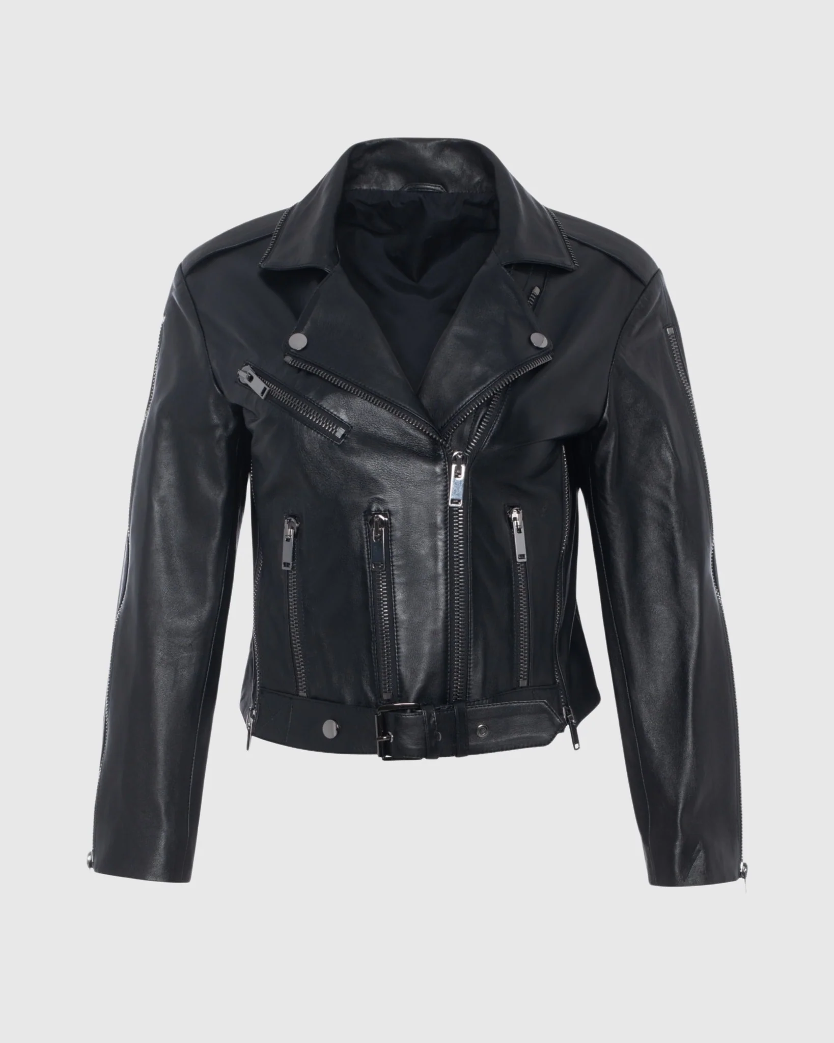 Select Leather Moto Jacket - Image 6