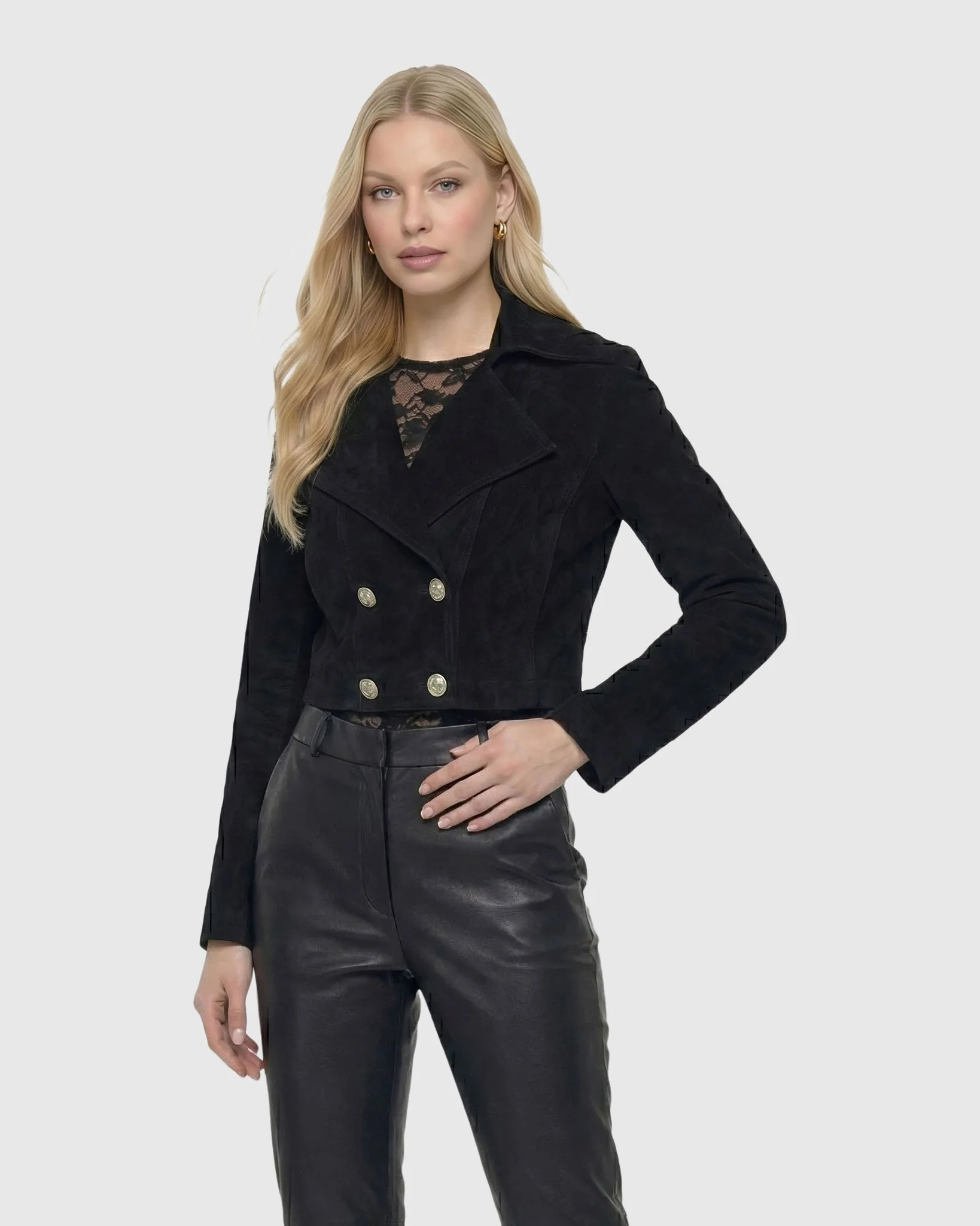 SELECT METIS SUEDE BOLERO
