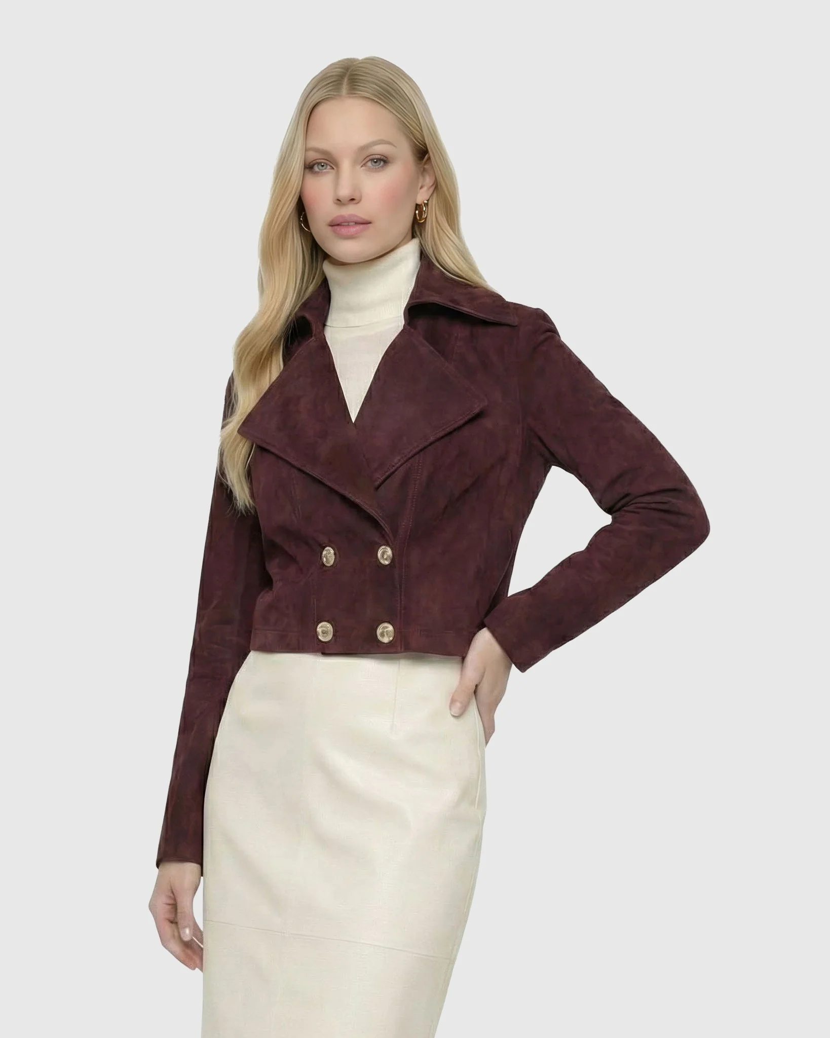 SELECT METIS SUEDE BOLERO - Image 6