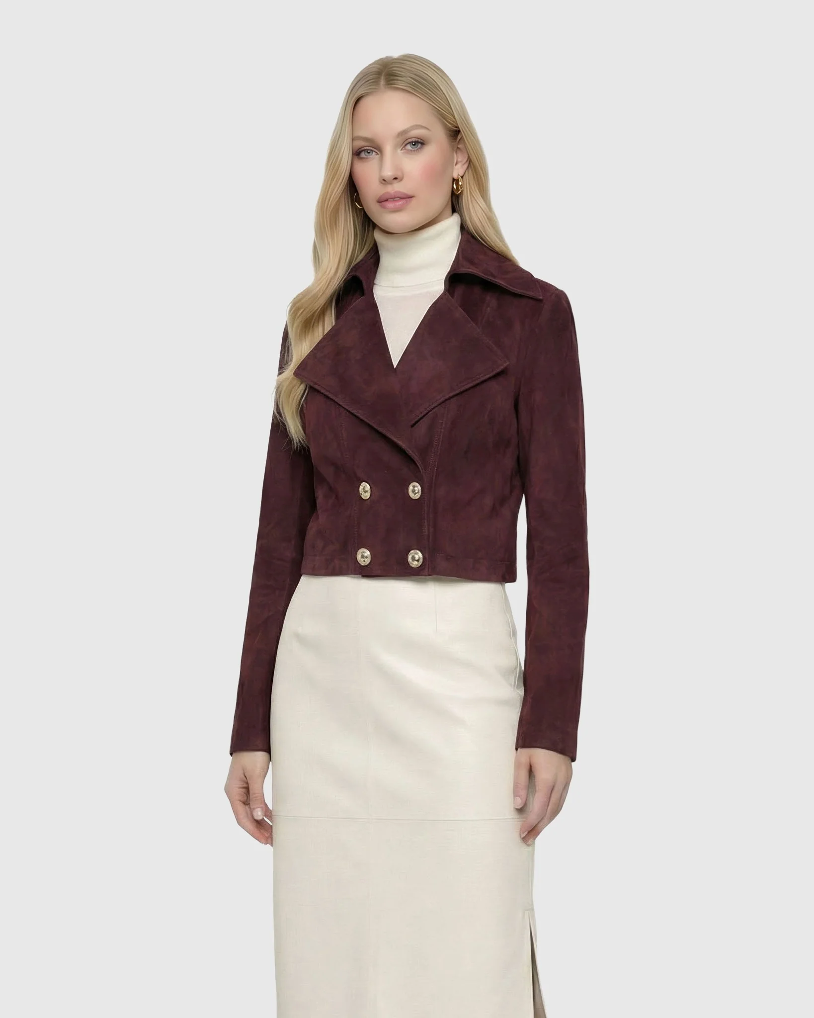 SELECT METIS SUEDE BOLERO - Image 7