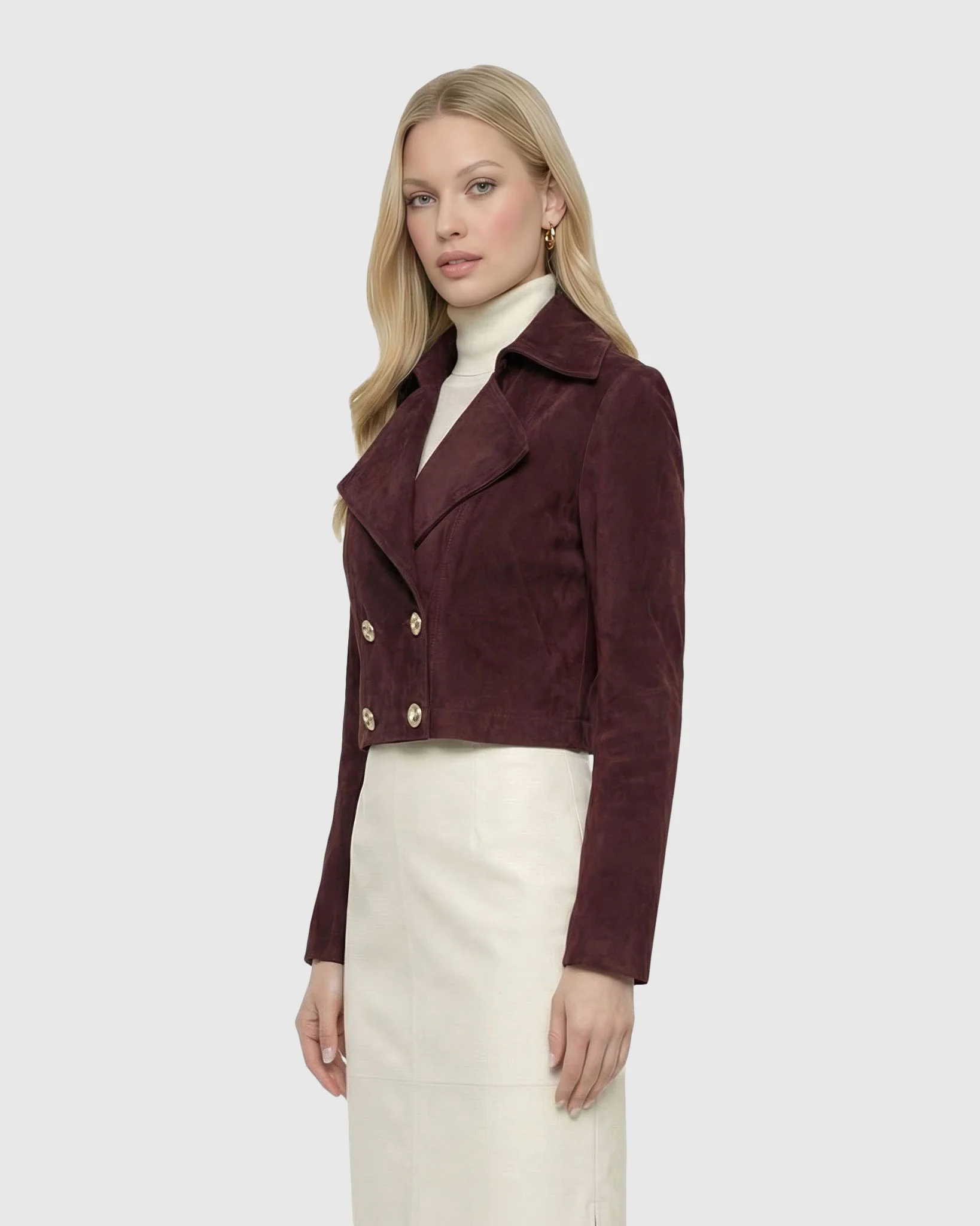 SELECT METIS SUEDE BOLERO - Image 8