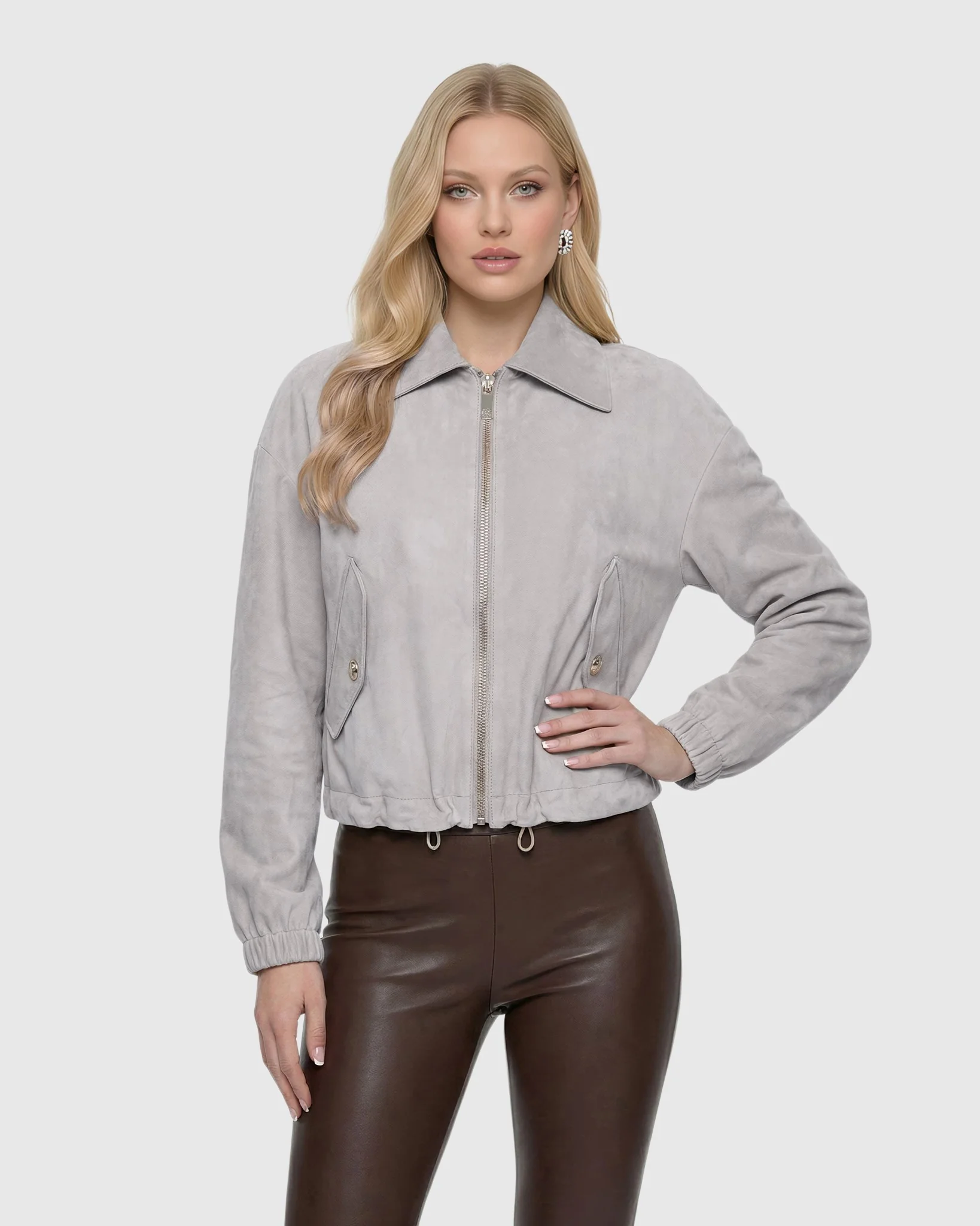 SELECT METIS SUEDE JACKET - Image 14