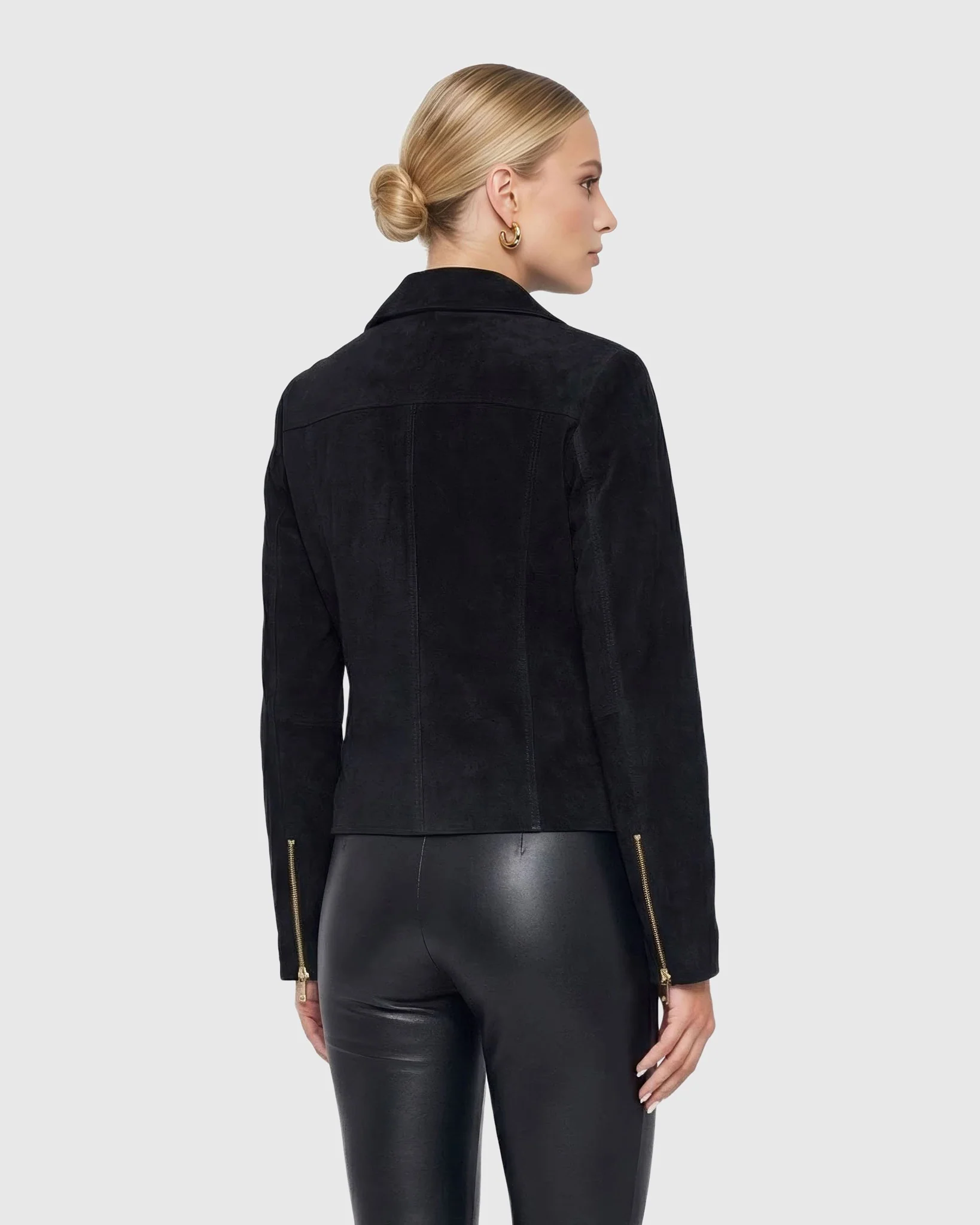 SELECT METIS SUEDE JACKET - Image 4