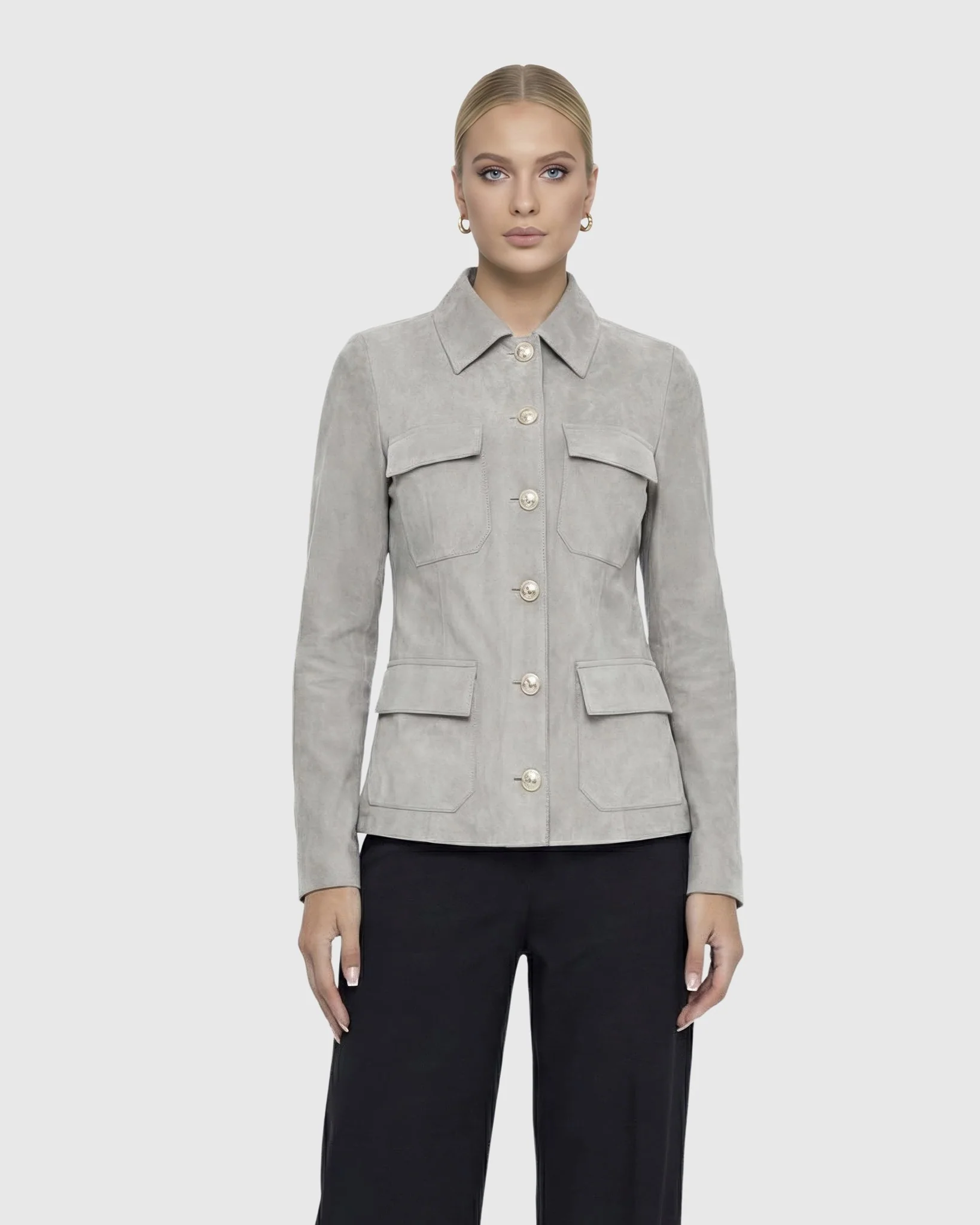 SELECT METIS SUEDE JACKET - Image 14