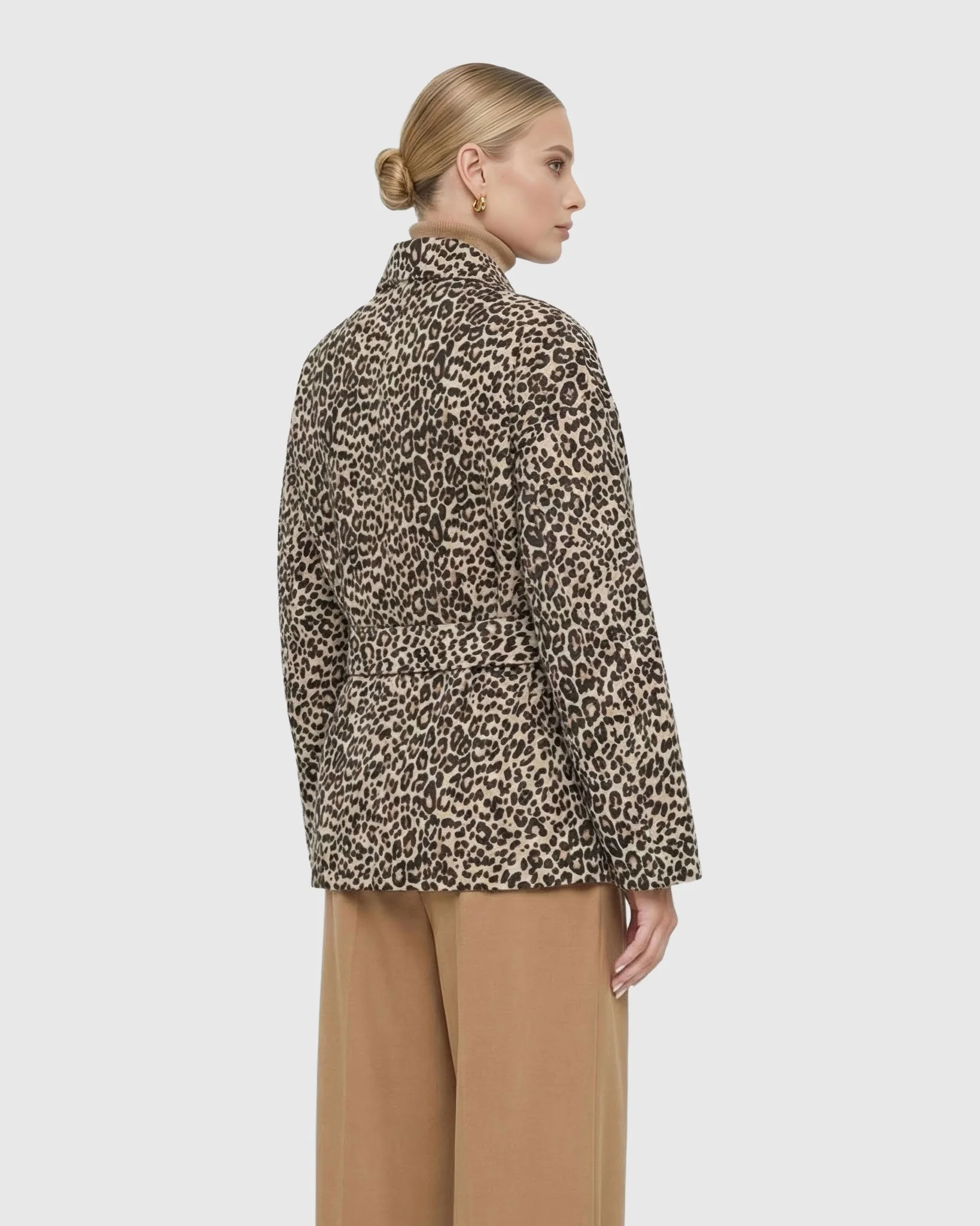 SELECT METIS SUEDE JACKET, BELT - Image 3