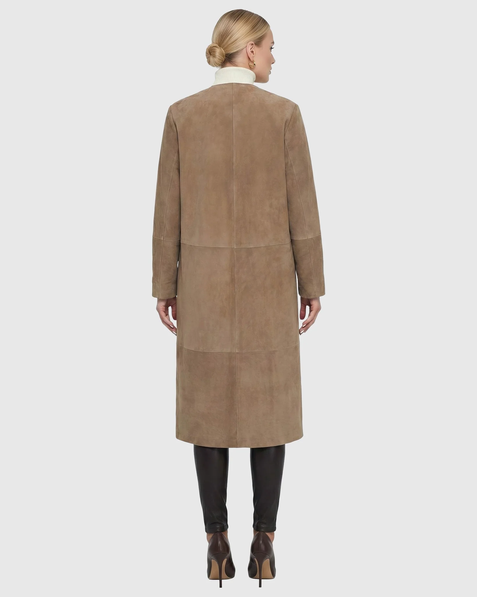 SELECT METIS SUEDE SHORT COAT - Image 16