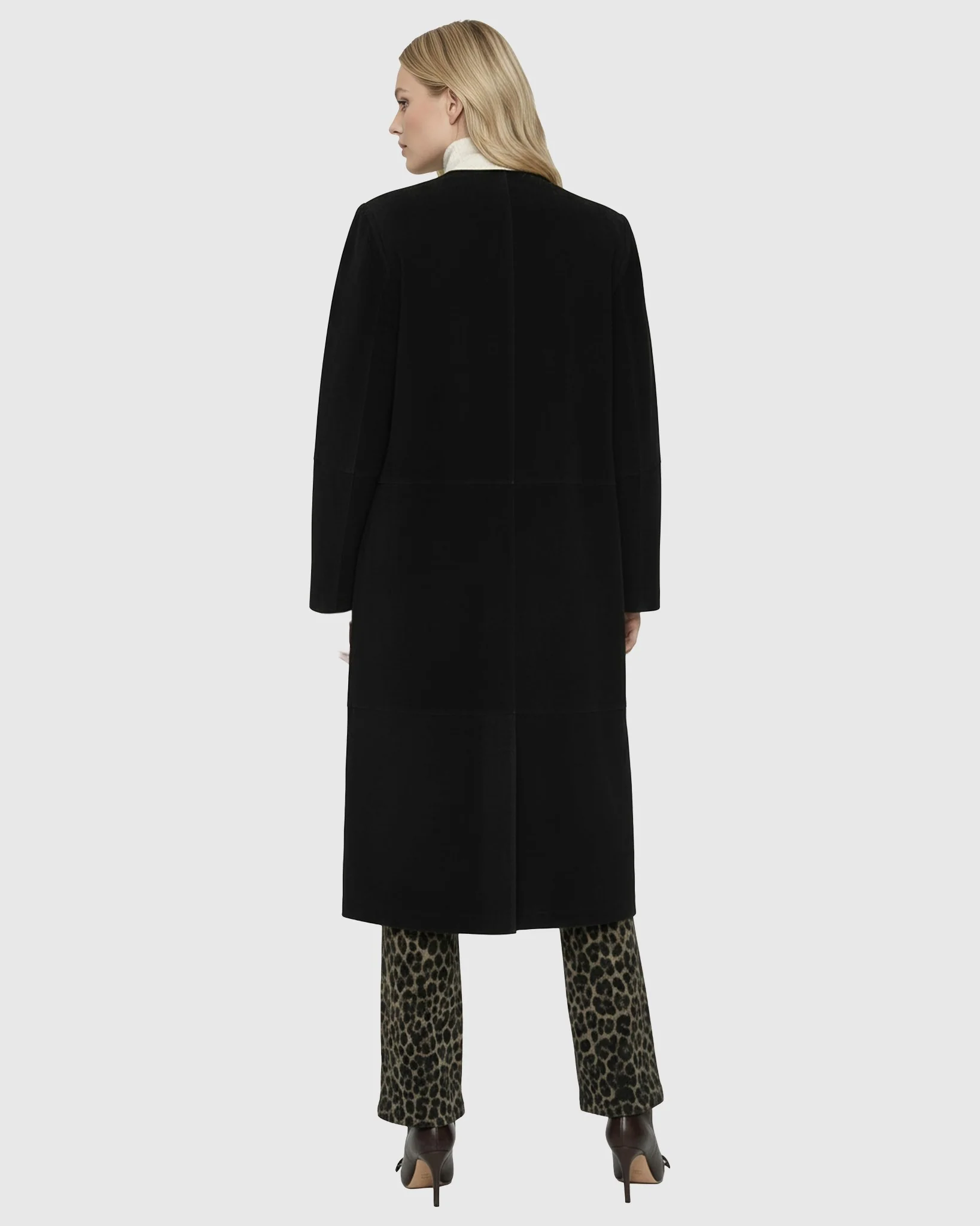 SELECT METIS SUEDE SHORT COAT - Image 3