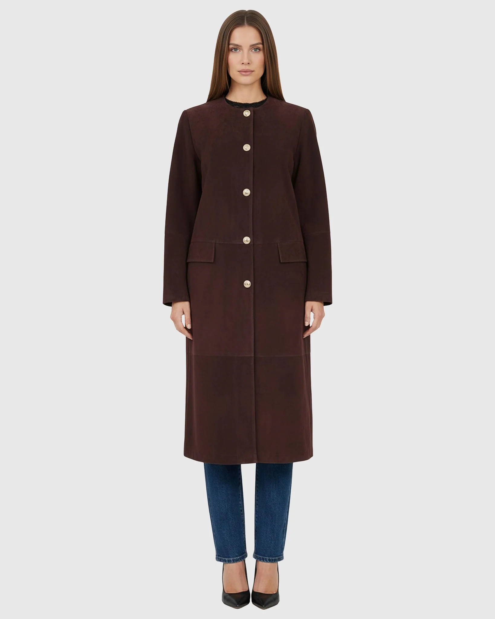 SELECT METIS SUEDE SHORT COAT - Image 7