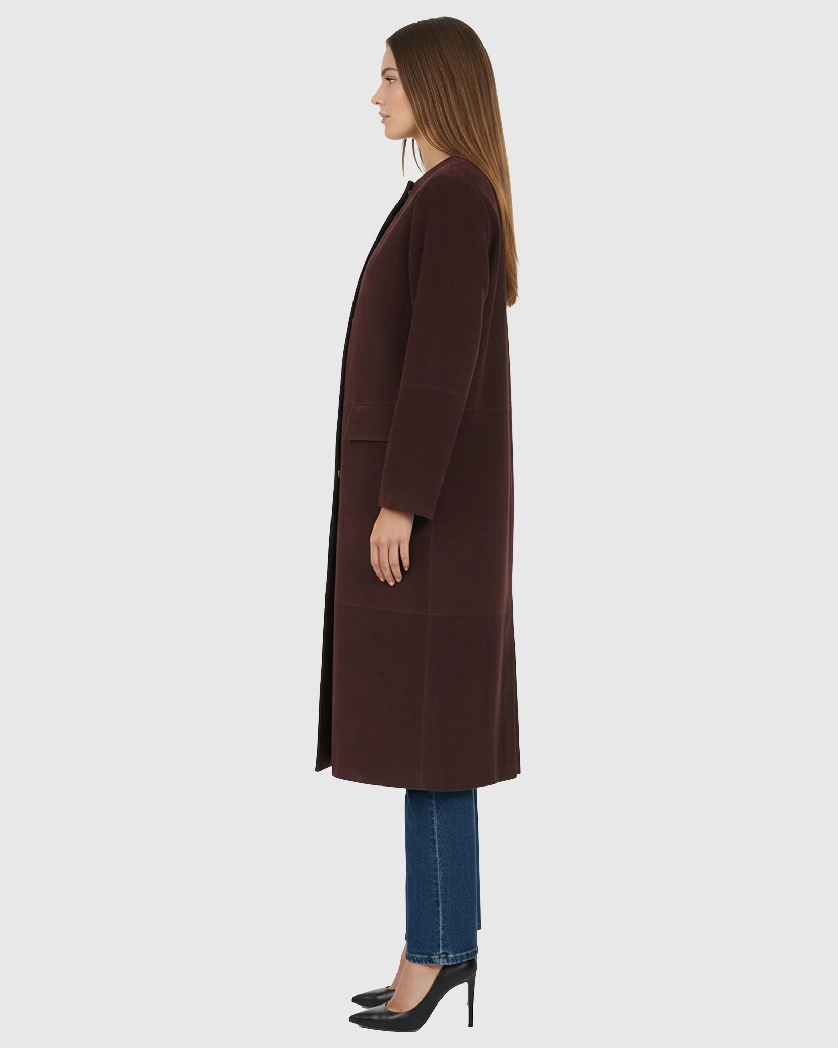 SELECT METIS SUEDE SHORT COAT - Image 8