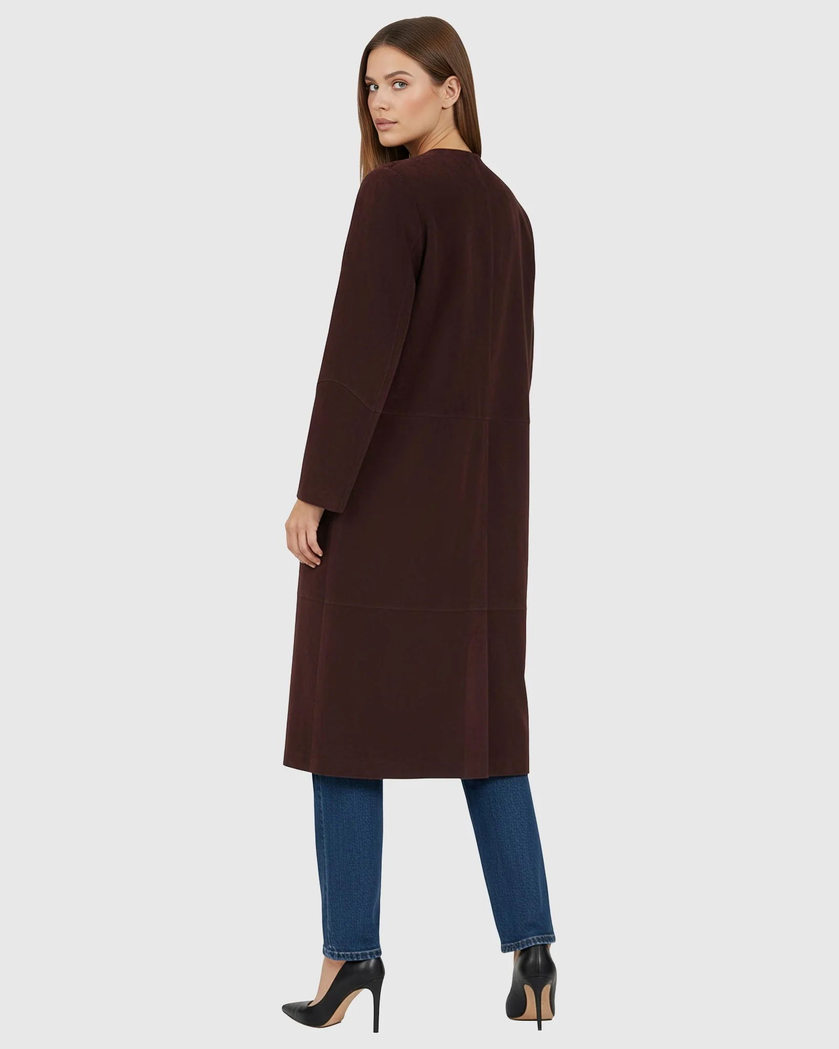 SELECT METIS SUEDE SHORT COAT - Image 9