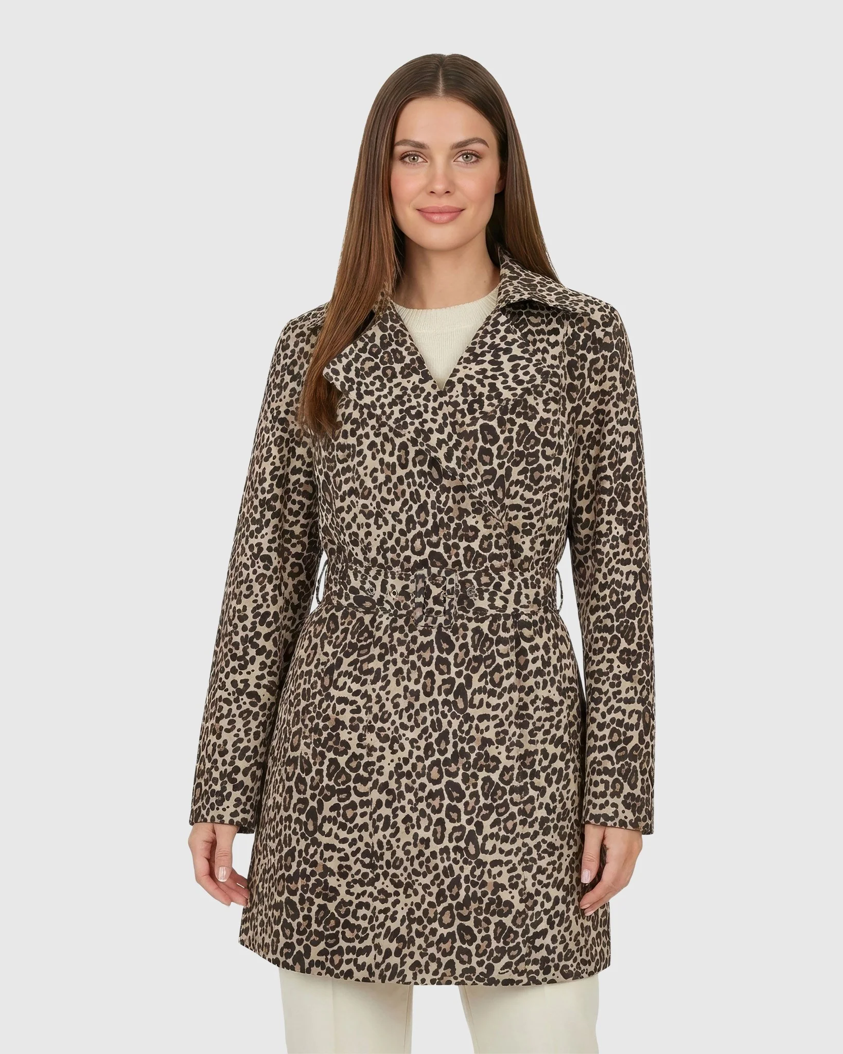 SELECT METIS SUEDE TRENCH COAT, BELT - Image 6