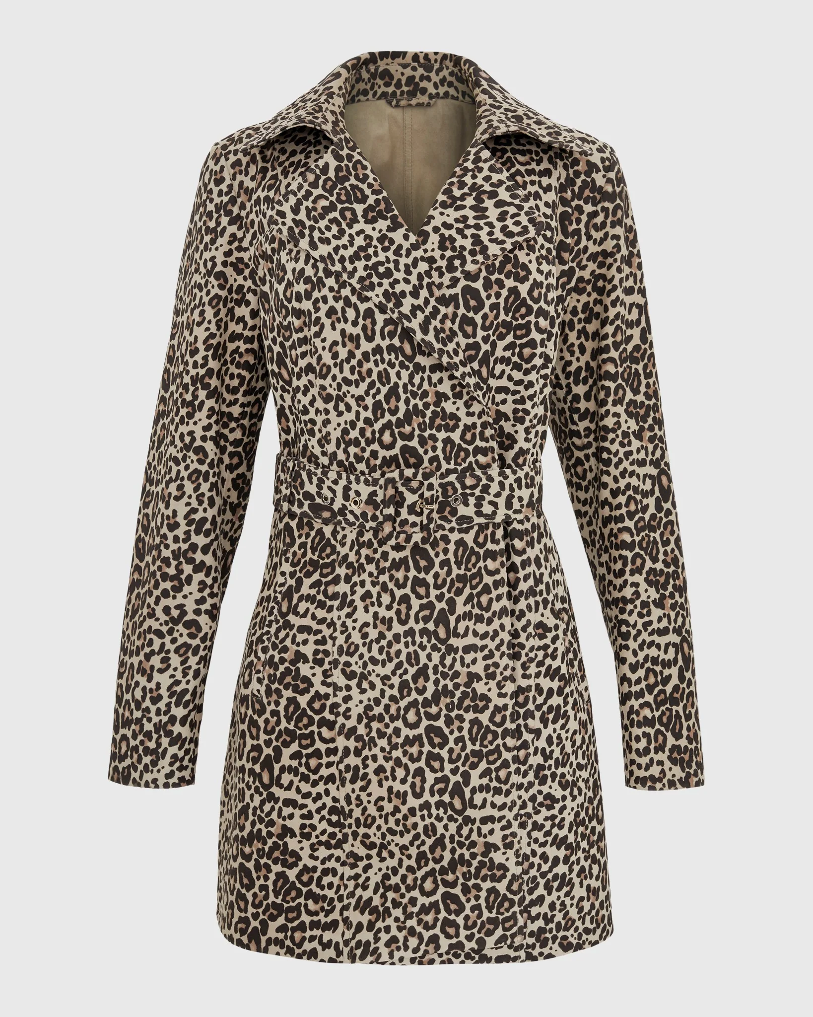 SELECT METIS SUEDE TRENCH COAT, BELT - Image 7