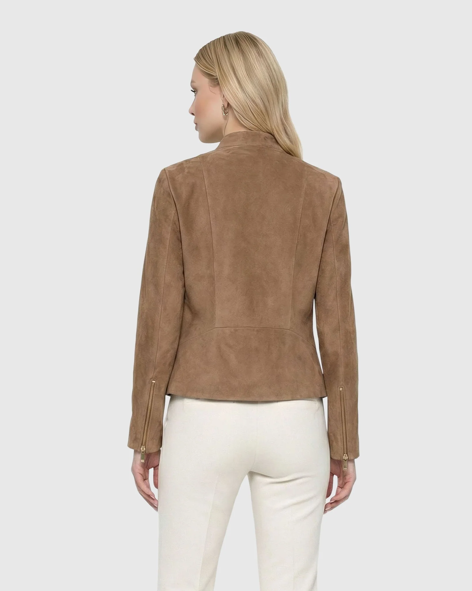 SELECT METIS SUEDE ZIP JACKET - Image 11