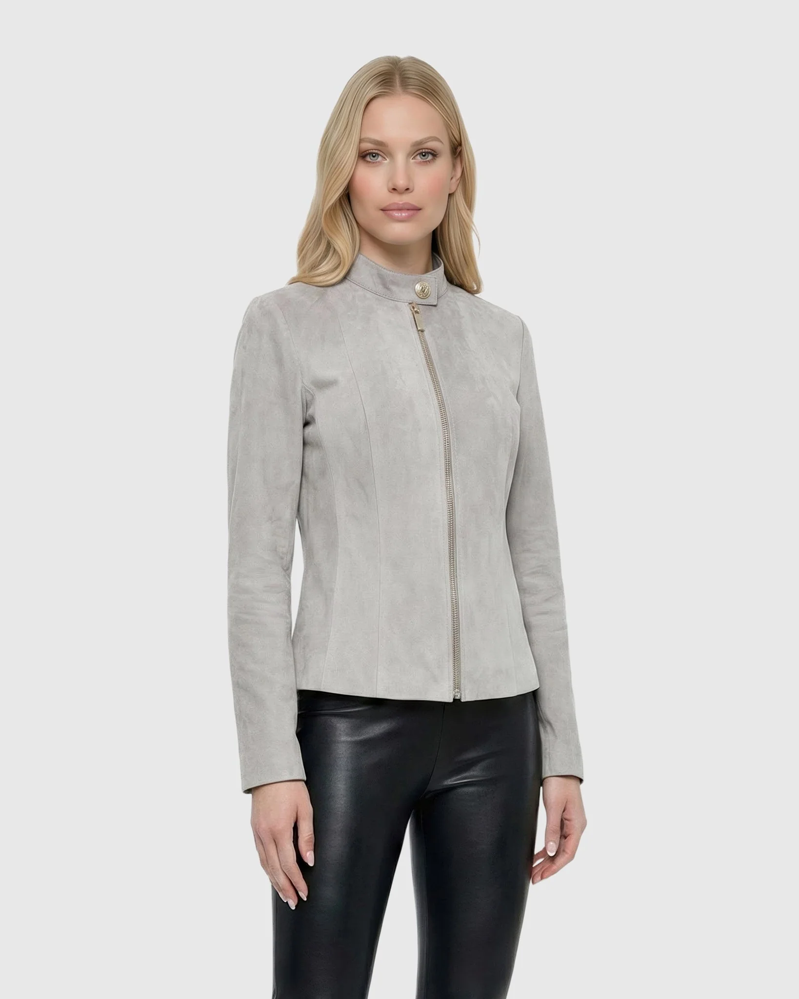 SELECT METIS SUEDE ZIP JACKET - Image 16