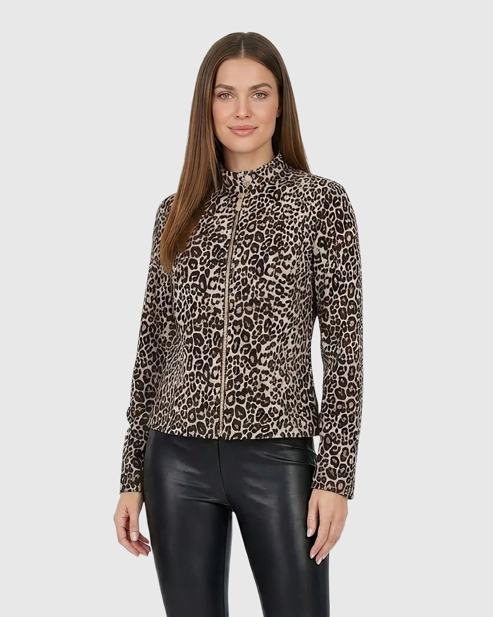 SELECT METIS SUEDE ZIP JACKET - Image 3