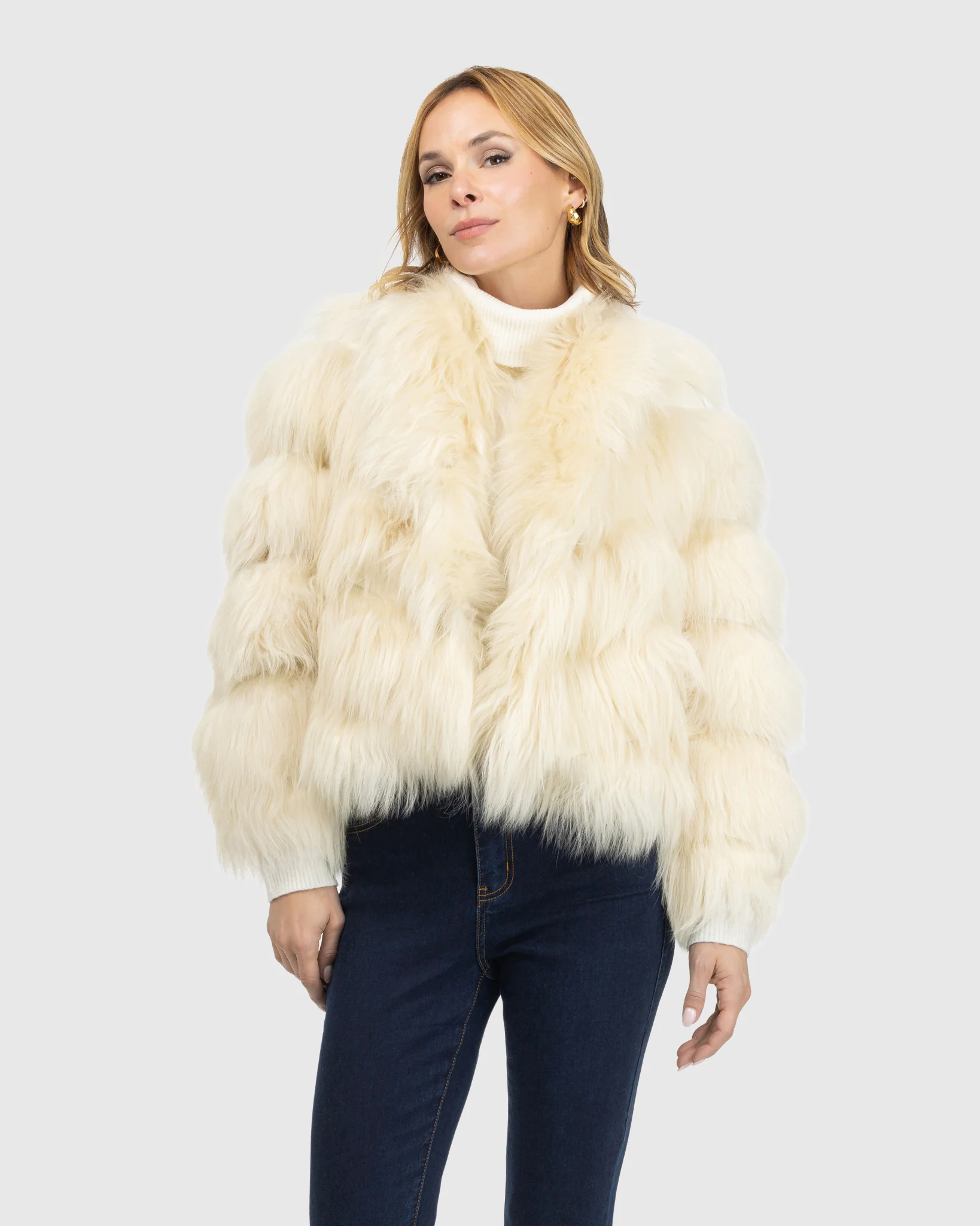 Select Mongolian Lamb Jacket - Image 18
