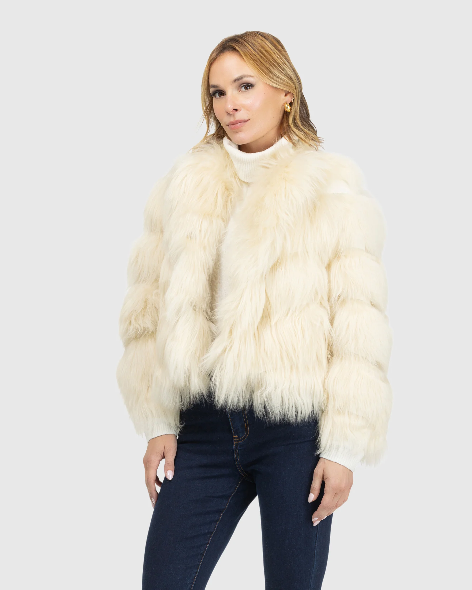 Select Mongolian Lamb Jacket - Image 19
