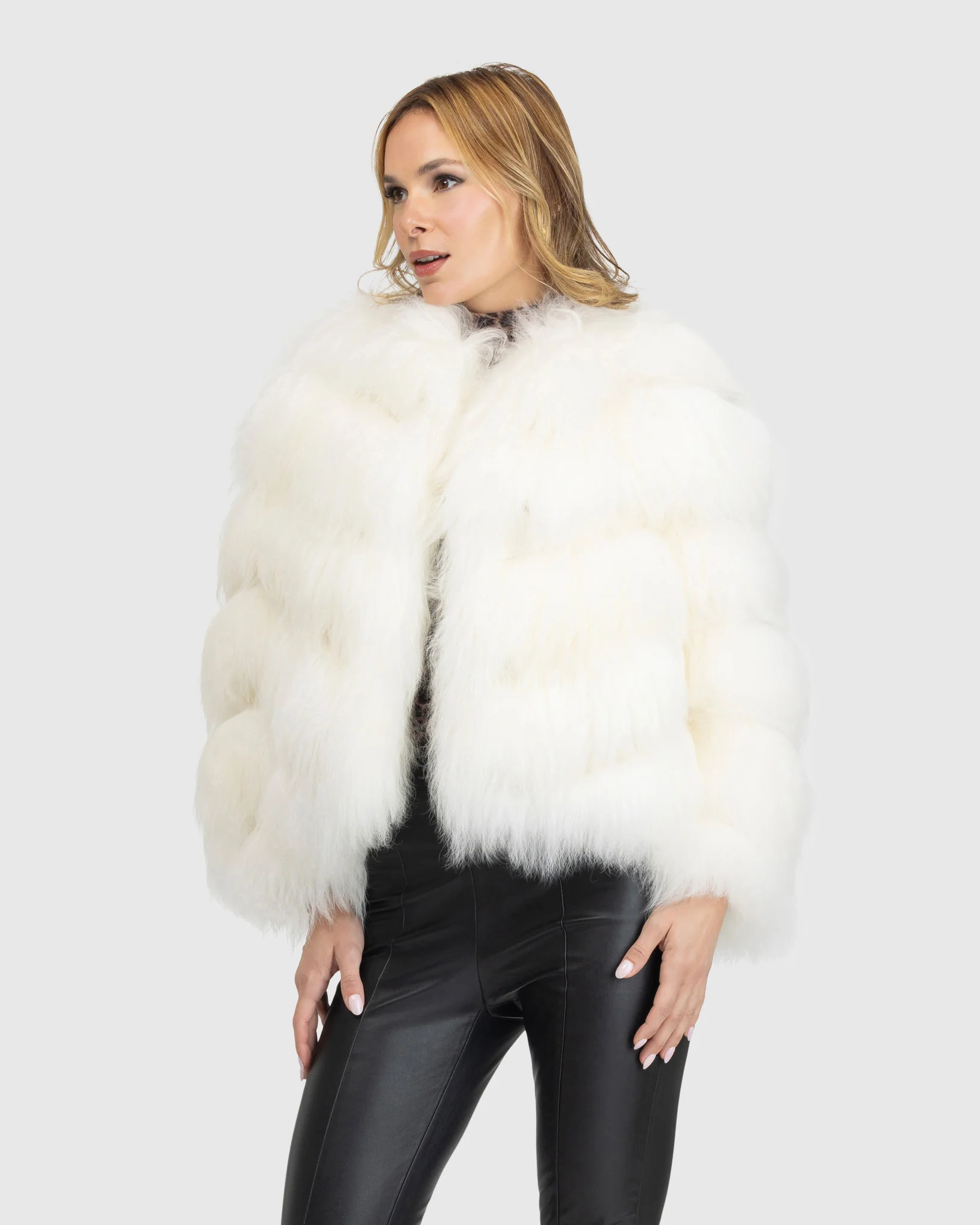 Select Mongolian Lamb Jacket - Image 22