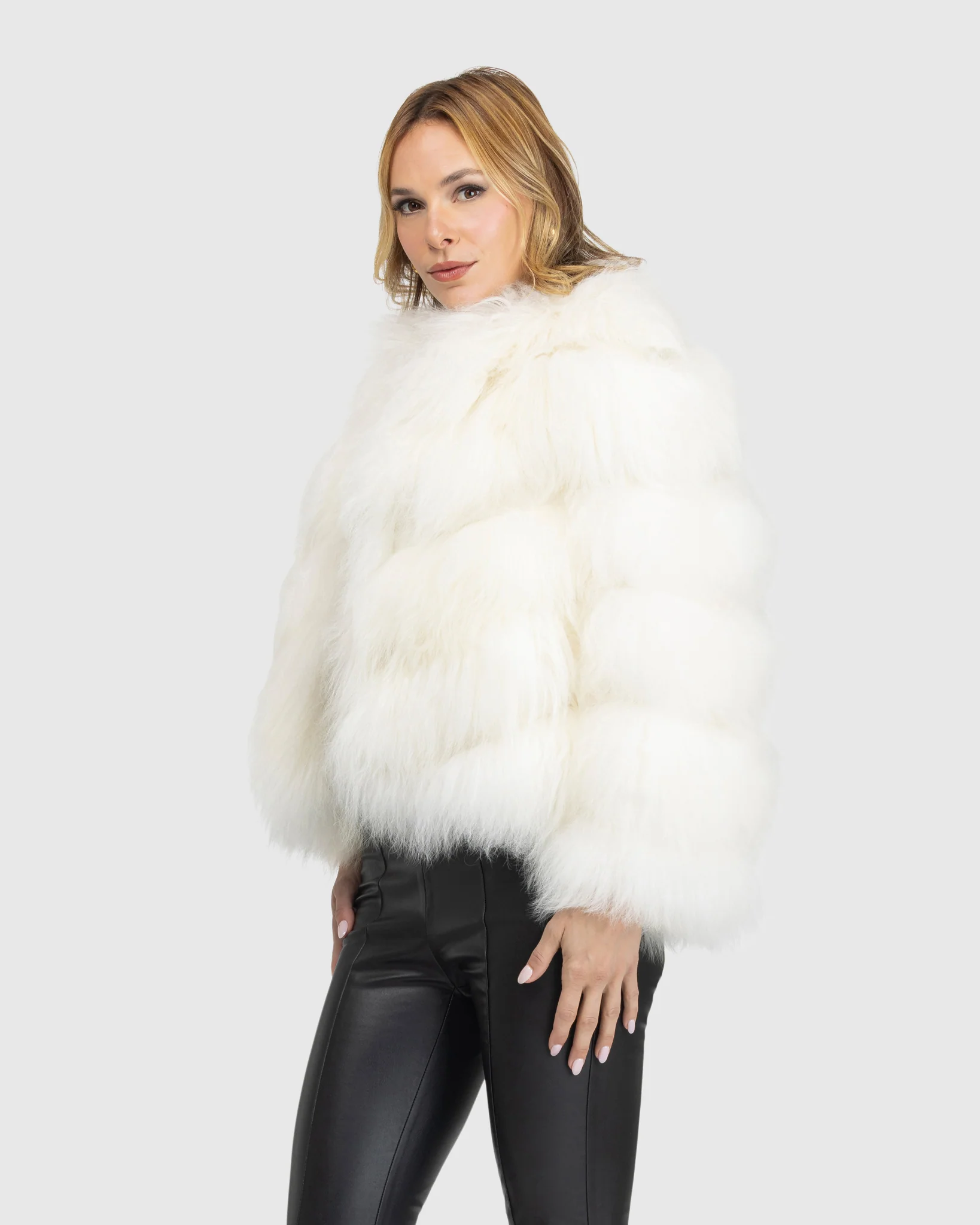 Select Mongolian Lamb Jacket - Image 23