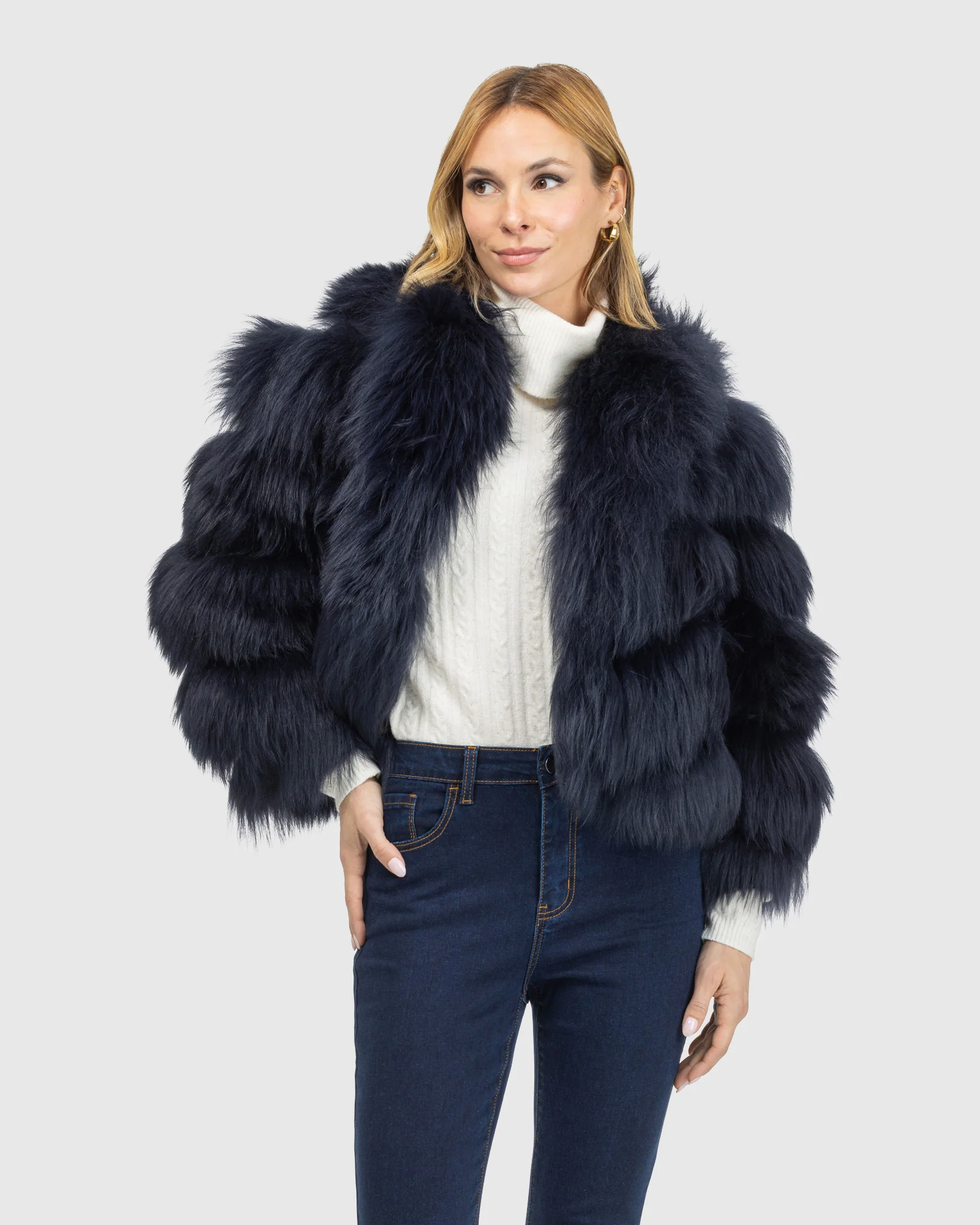 Select Mongolian Lamb Jacket - Image 27