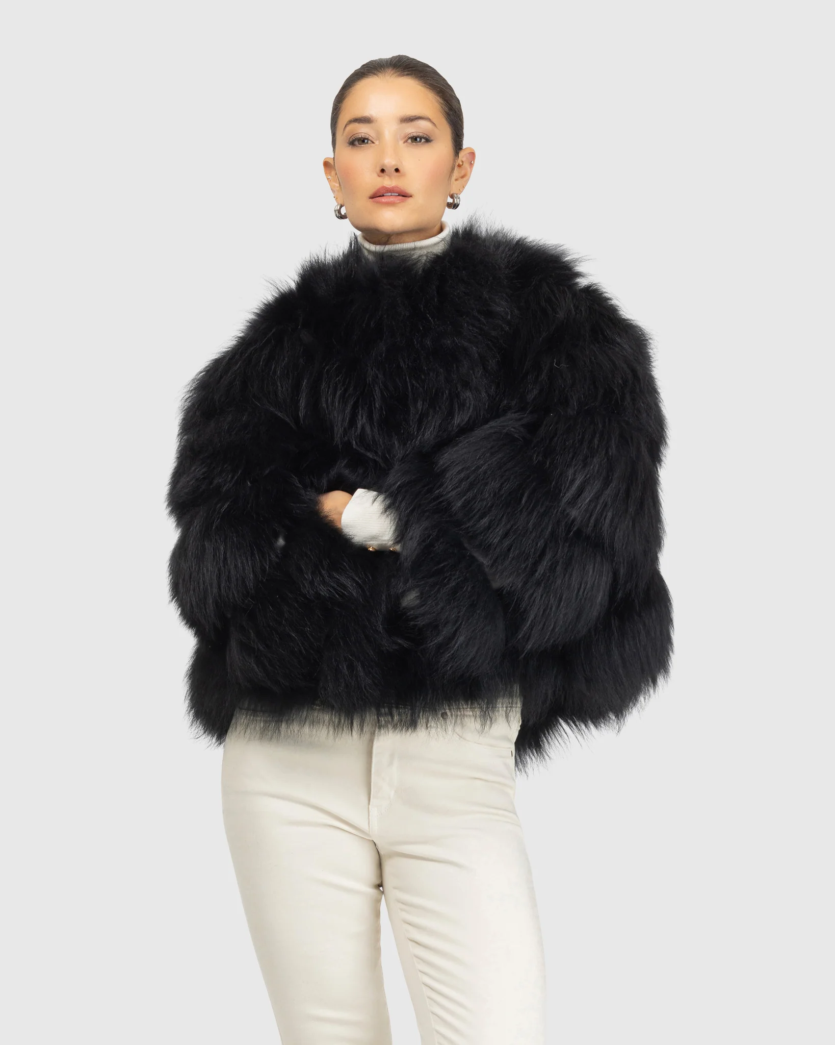 Select Mongolian Lamb Jacket - Image 3