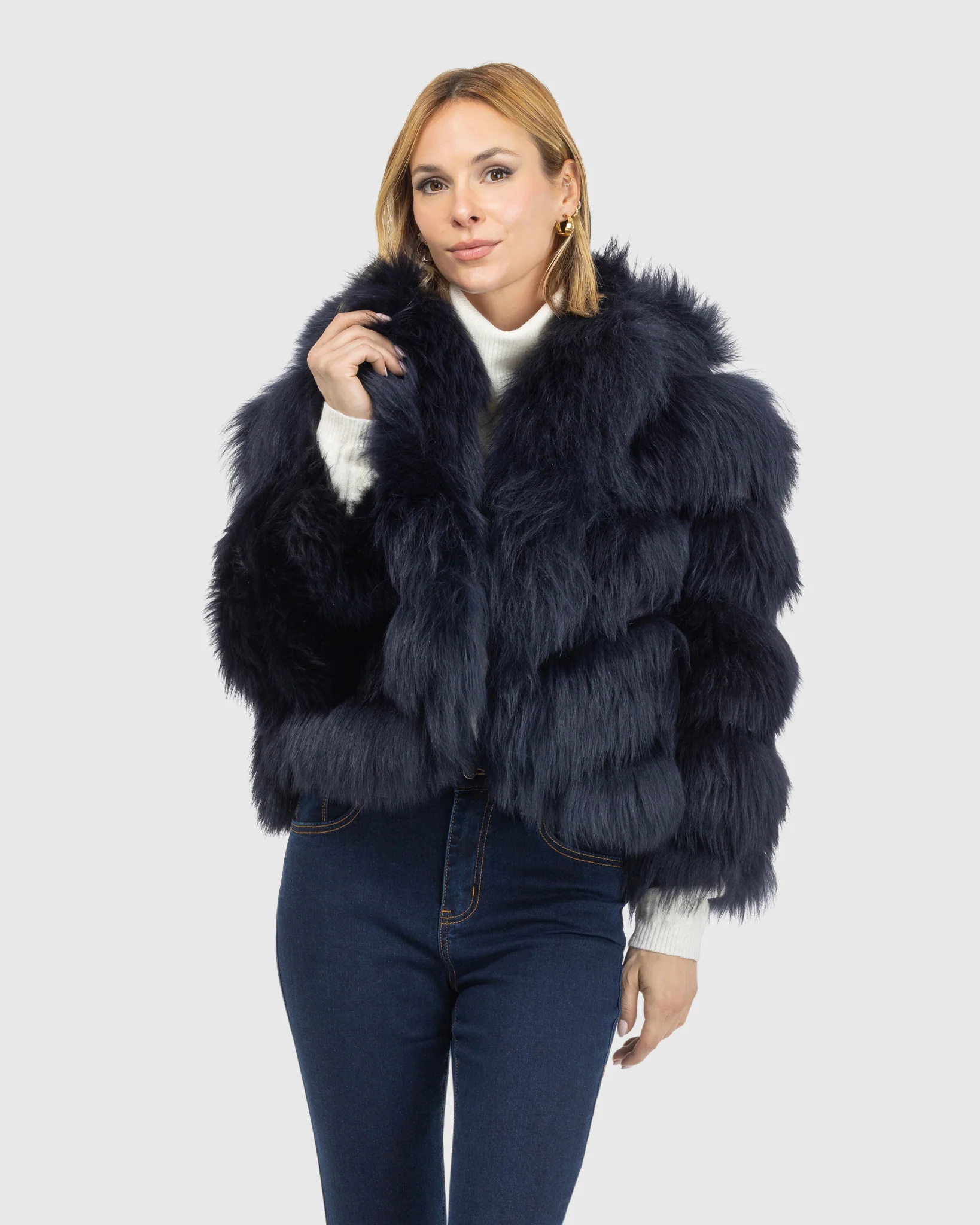 Select Mongolian Lamb Jacket - Image 32