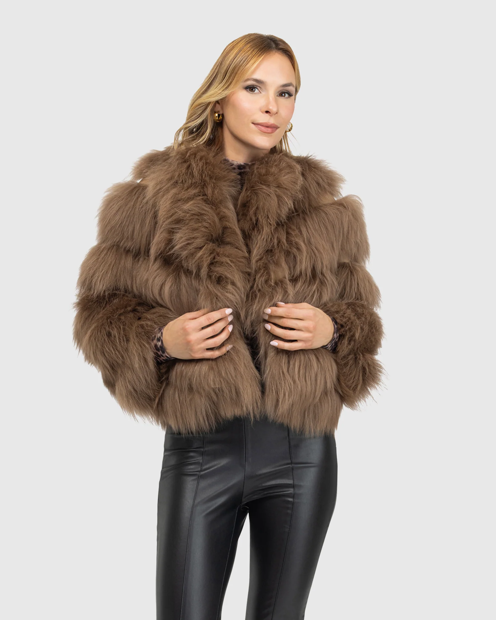 Select Mongolian Lamb Jacket - Image 35