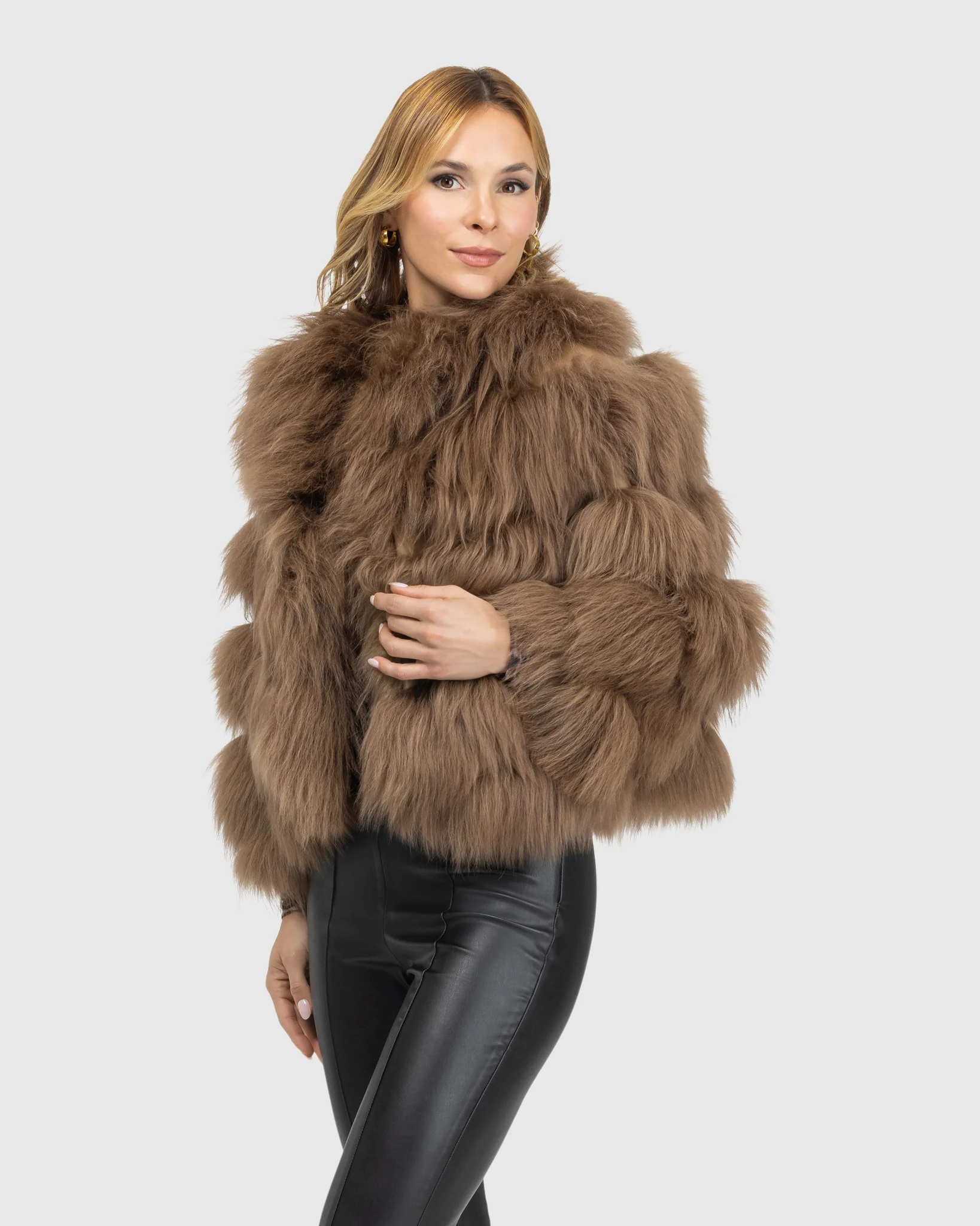 Select Mongolian Lamb Jacket - Image 36