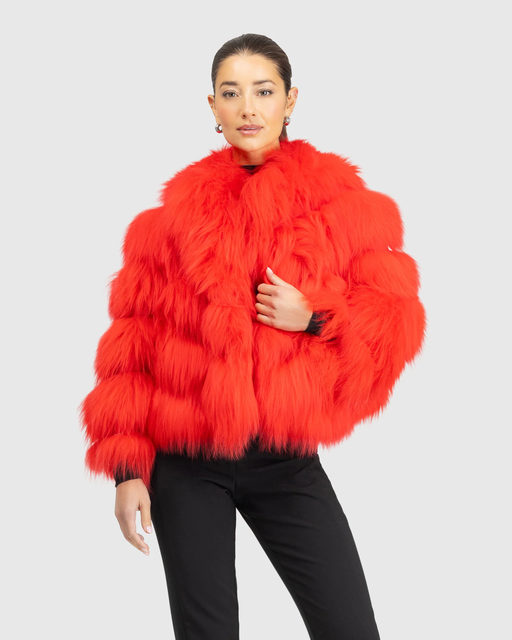 Select Mongolian Lamb Jacket - Image 40