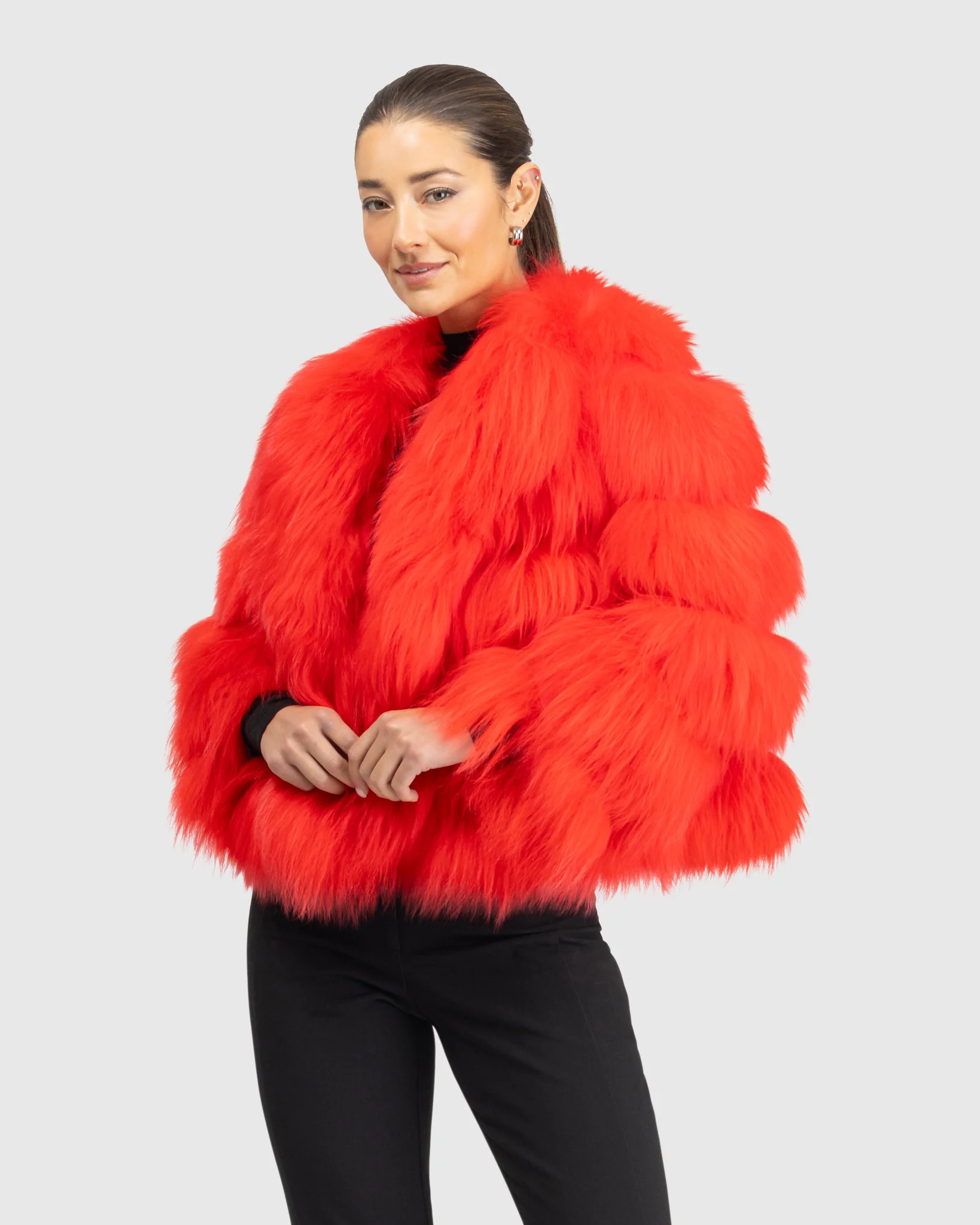 Select Mongolian Lamb Jacket - Image 45
