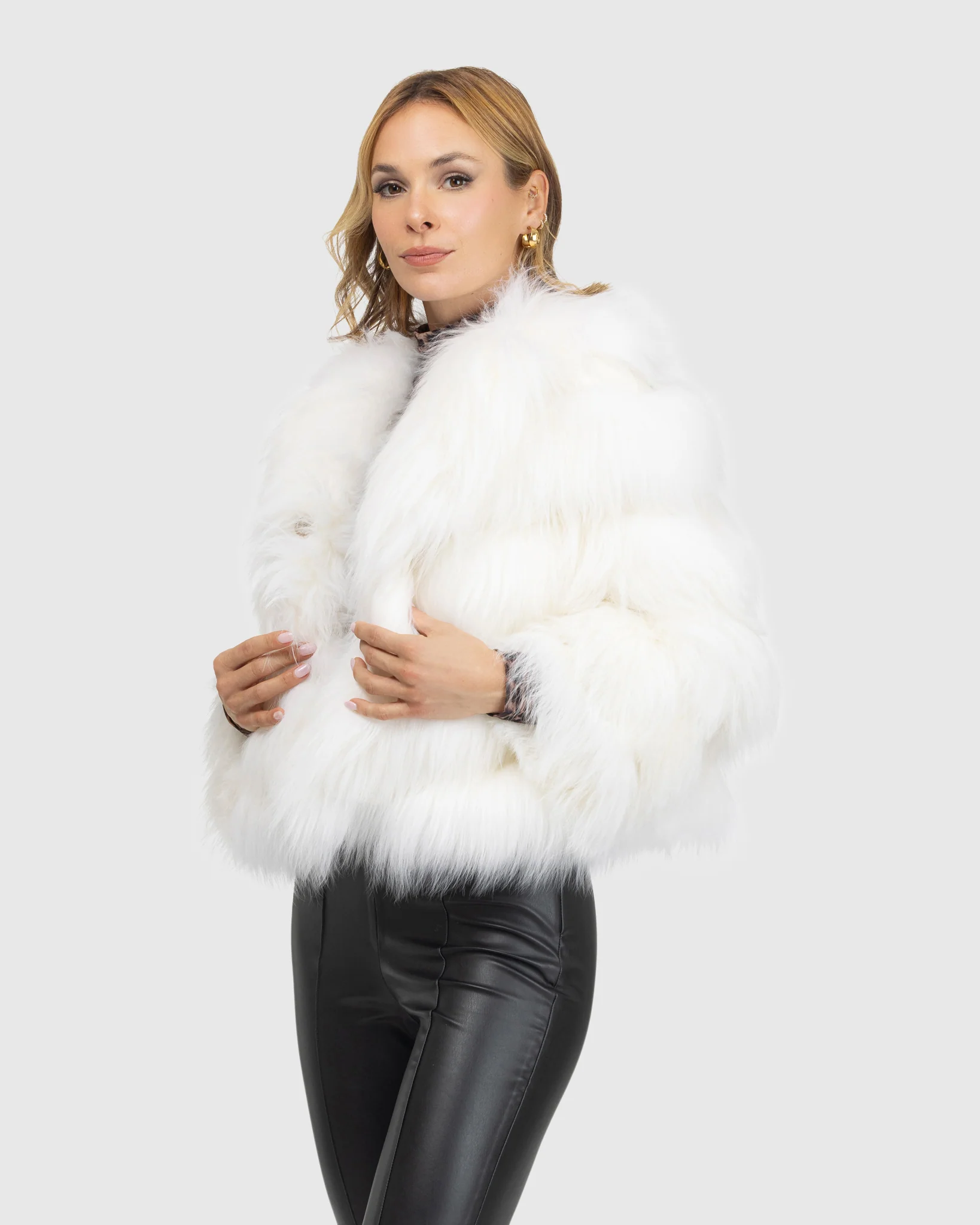Select Mongolian Lamb Jacket - Image 51