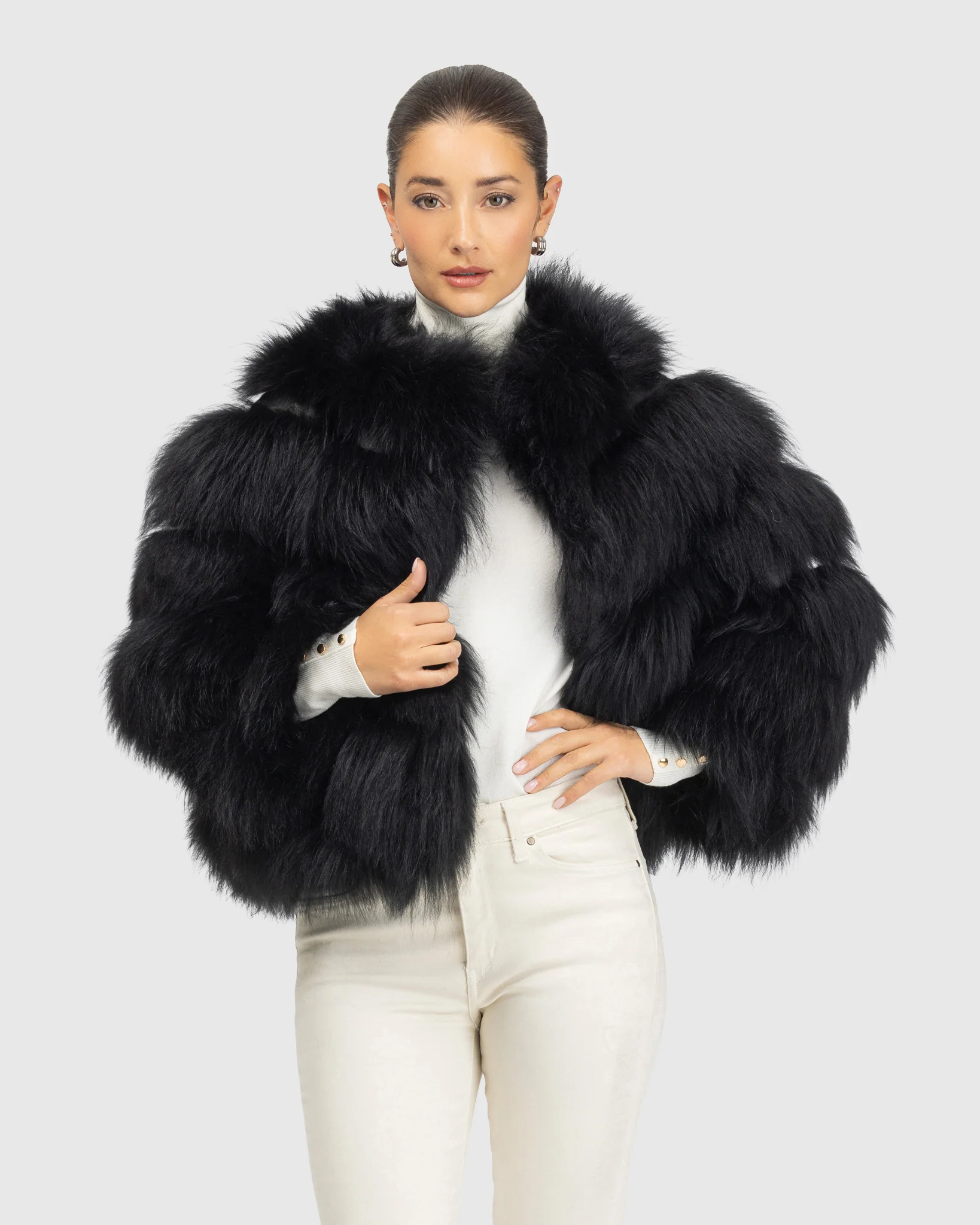 Select Mongolian Lamb Jacket - Image 6