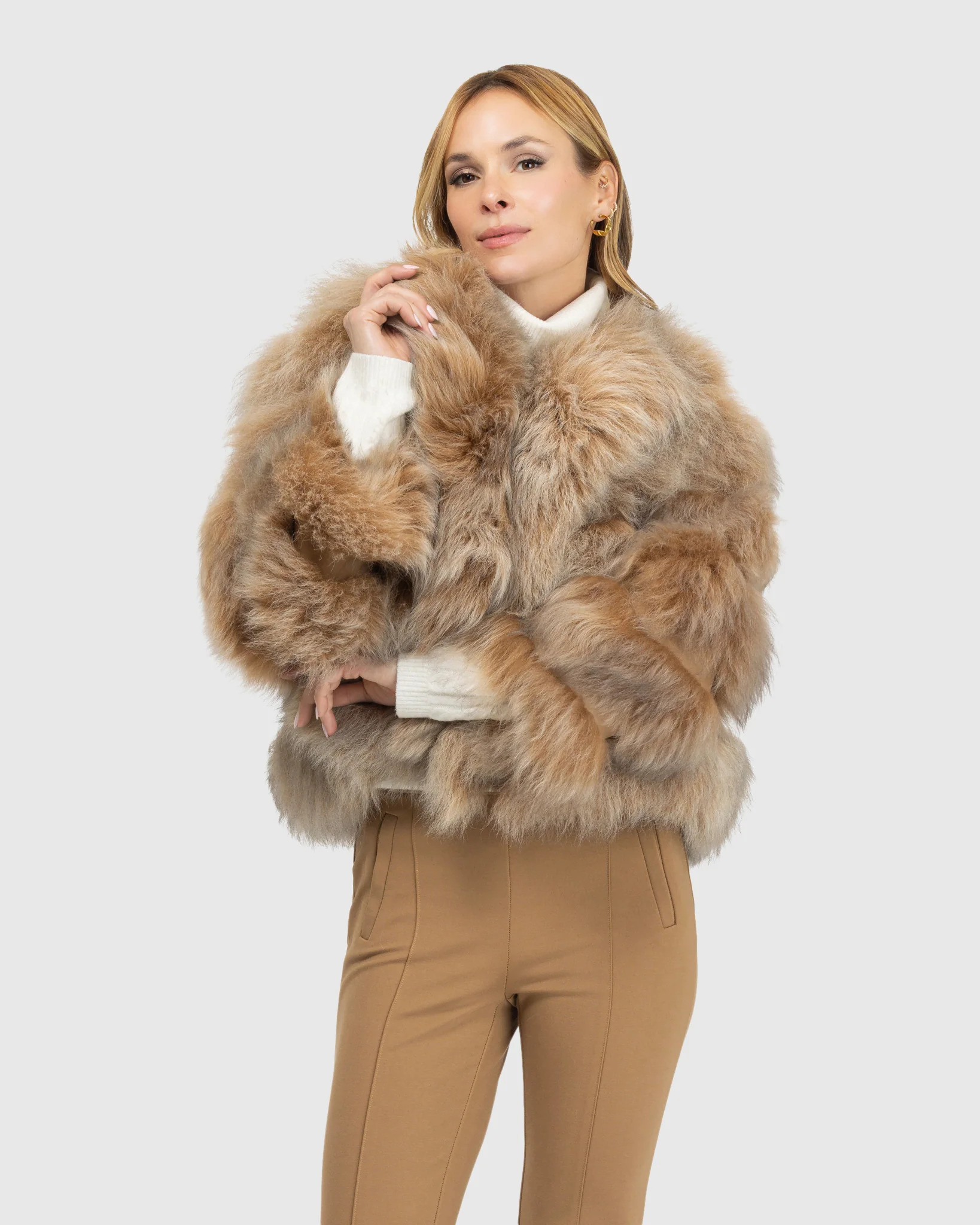 Select Mongolian Lamb Jacket - Image 8