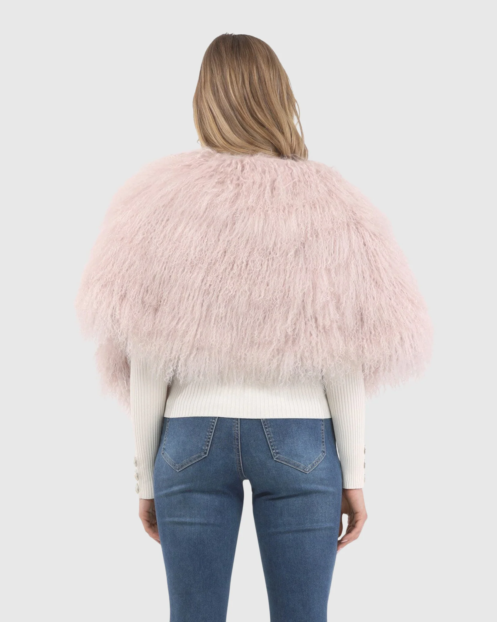 Select Mongolian Lamb Shawl - Image 15