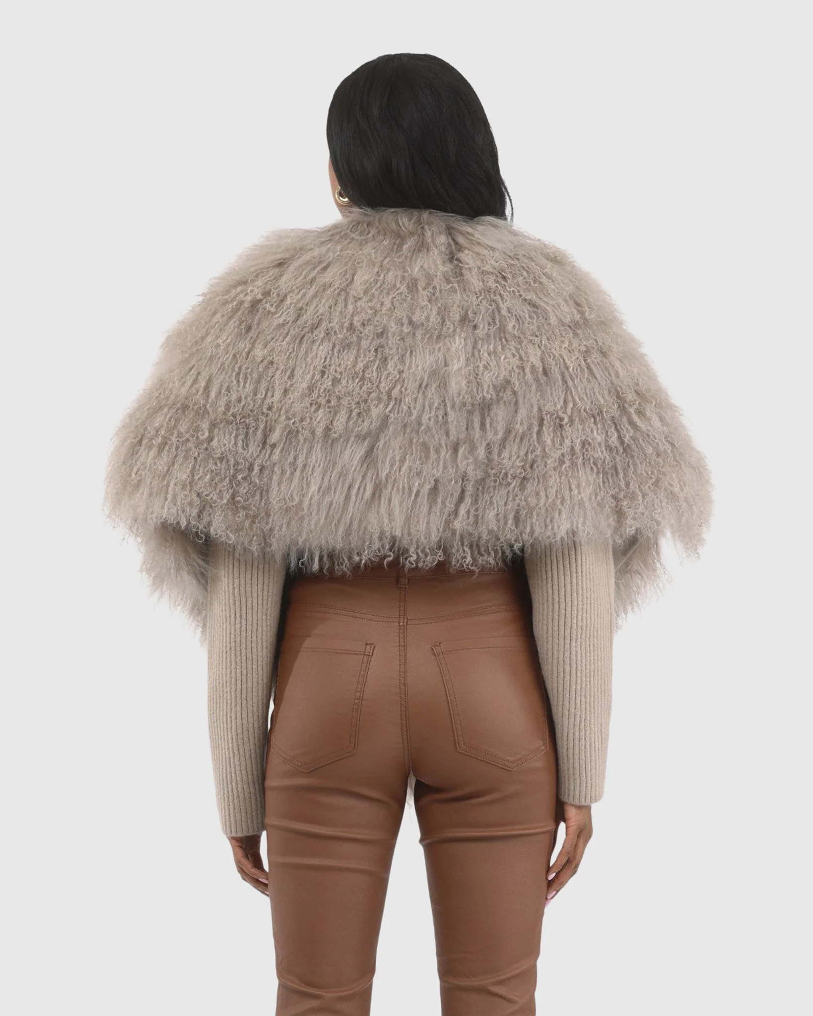 Select Mongolian Lamb Shawl - Image 20