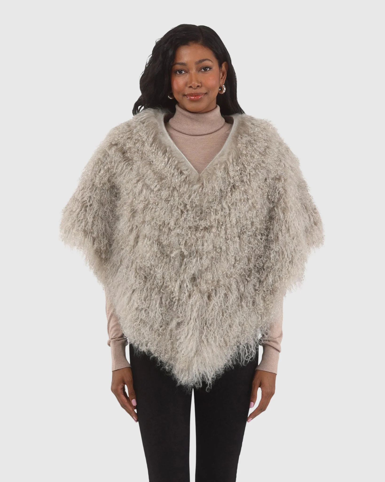 Select Mongolian Lamb Shawl - Image 29