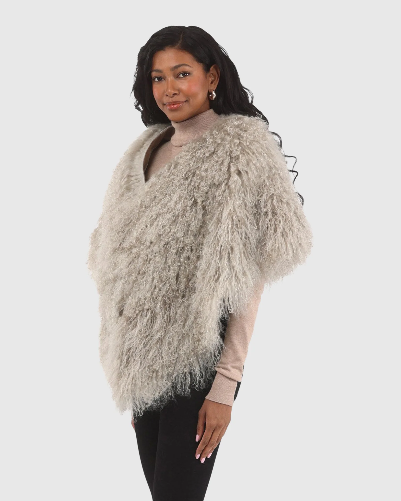 Select Mongolian Lamb Shawl - Image 31