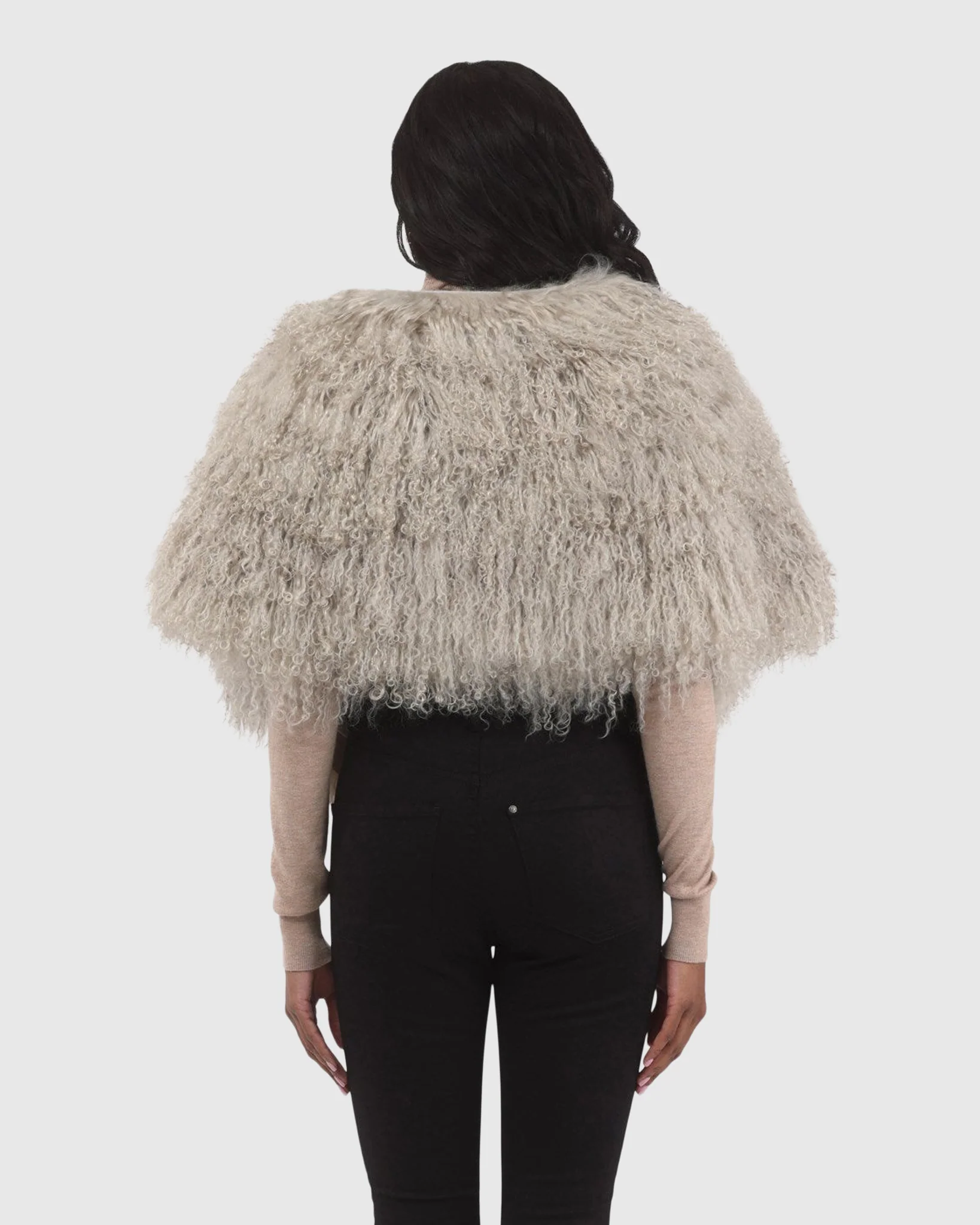 Select Mongolian Lamb Shawl - Image 33