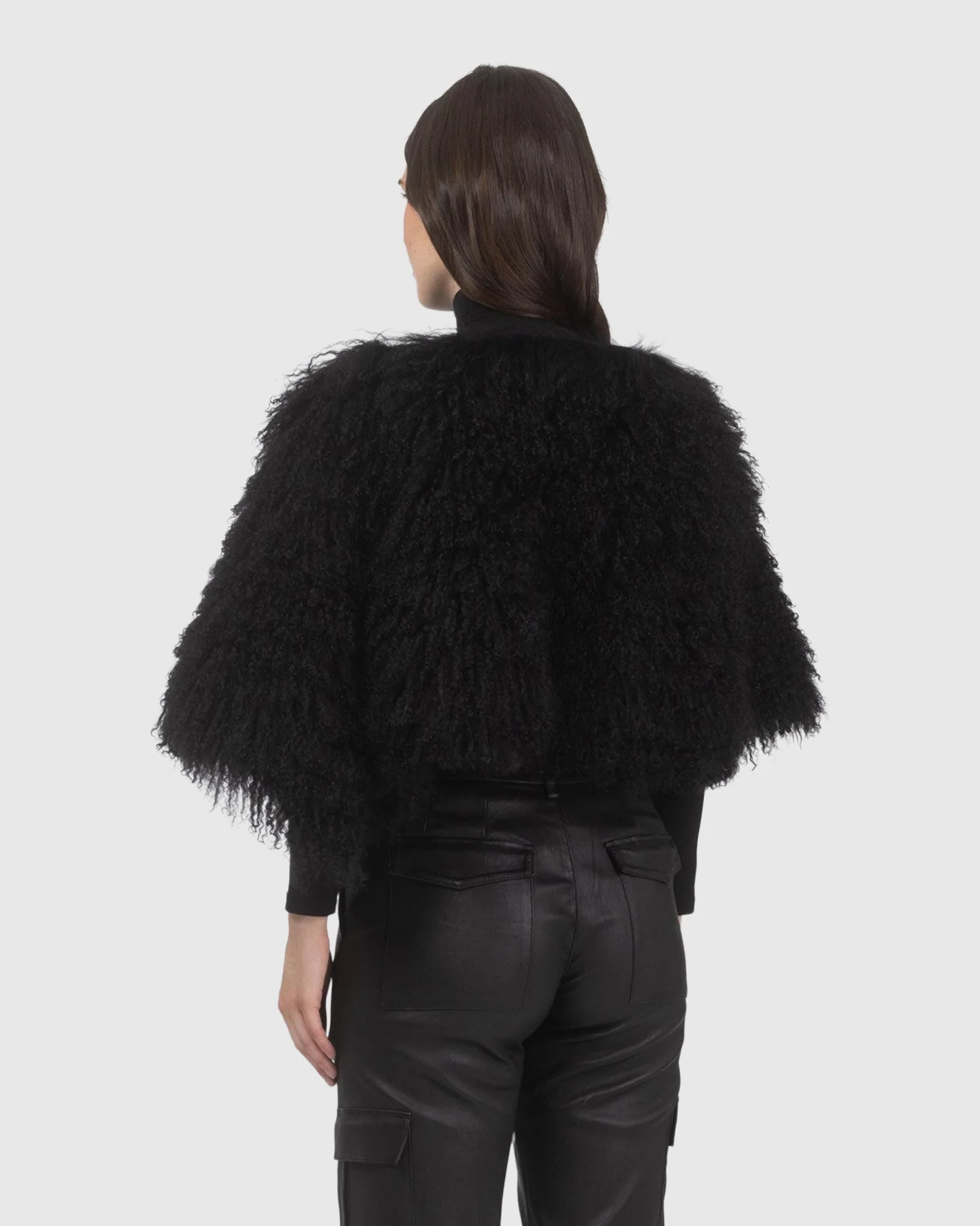 Select Mongolian Lamb Shawl - Image 4