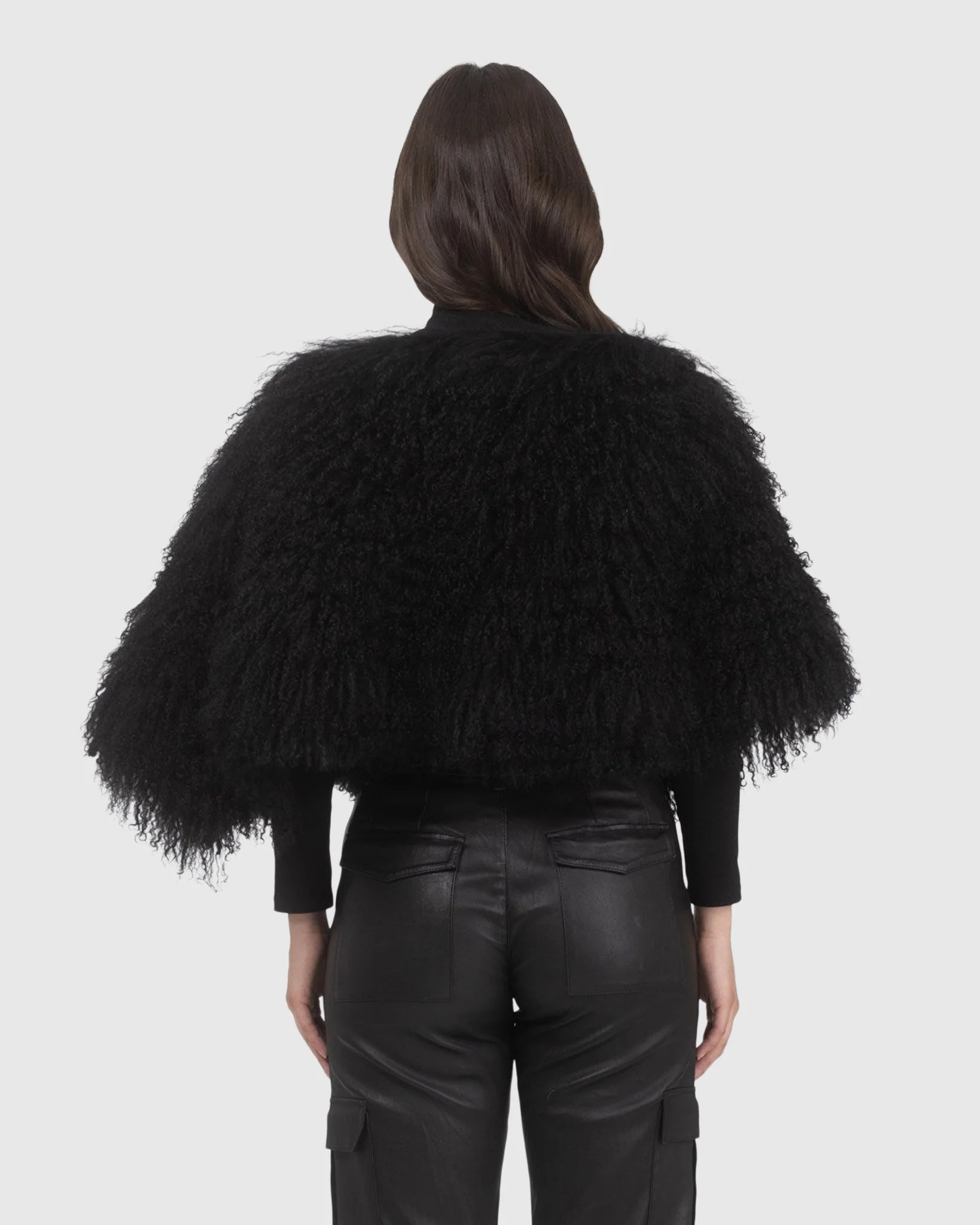 Select Mongolian Lamb Shawl - Image 5
