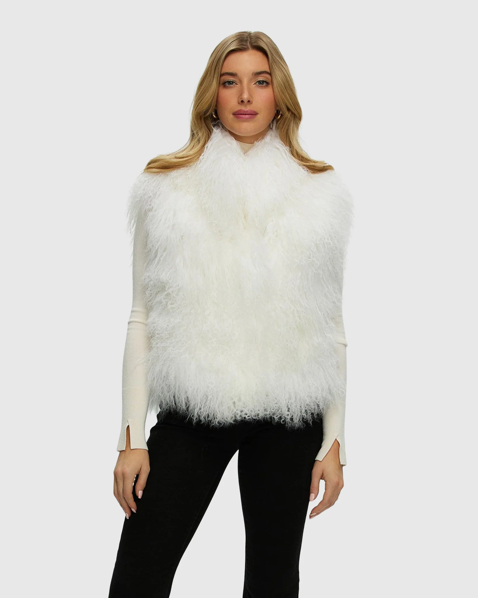 Select Mongolian Lamb Vest