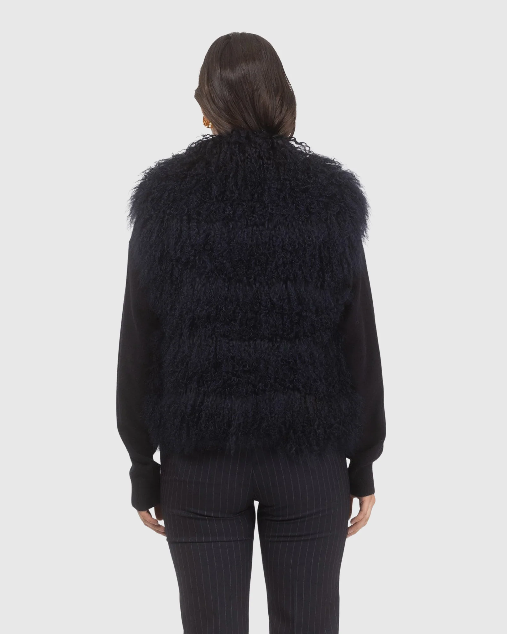 Select Mongolian Lamb Vest - Image 14