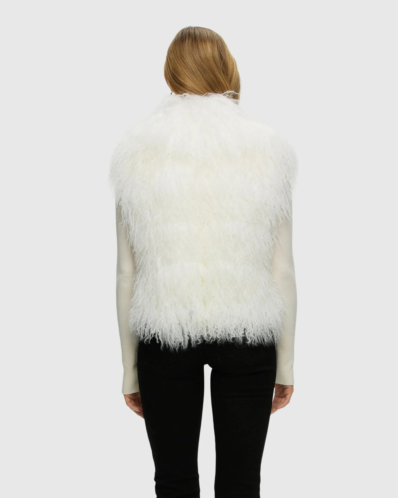 Select Mongolian Lamb Vest - Image 4