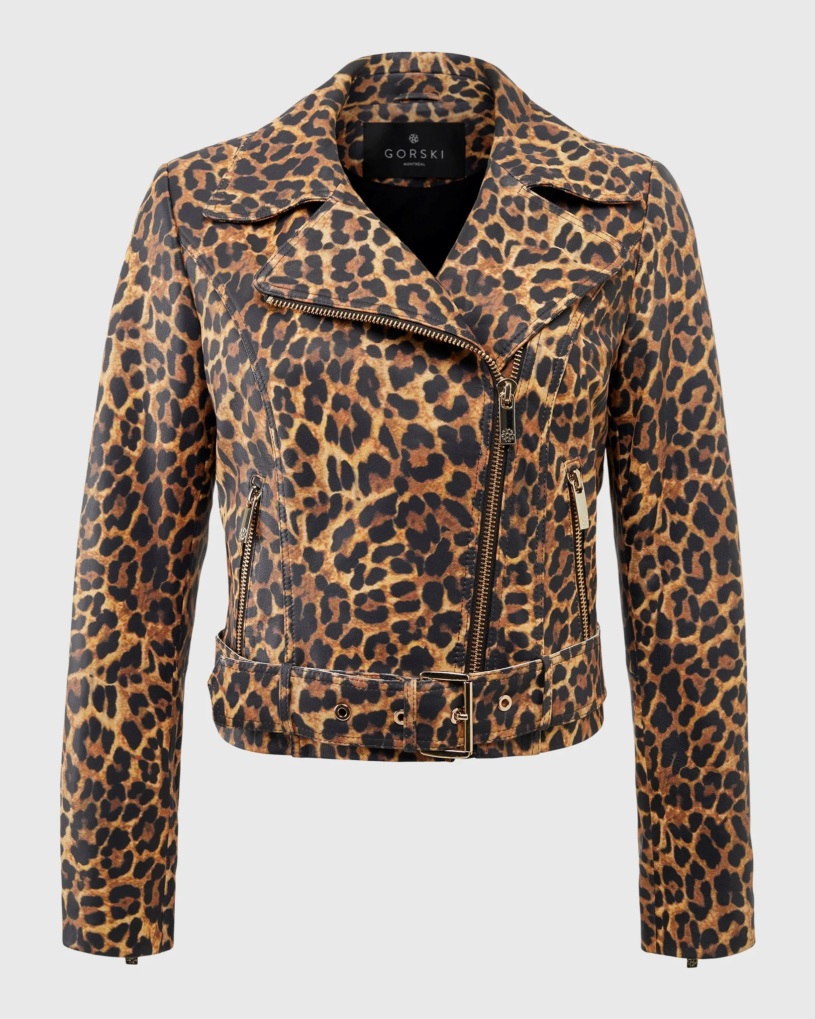 SELECT NAPPA LEATHER ZIP MOTO JACKET - Image 7