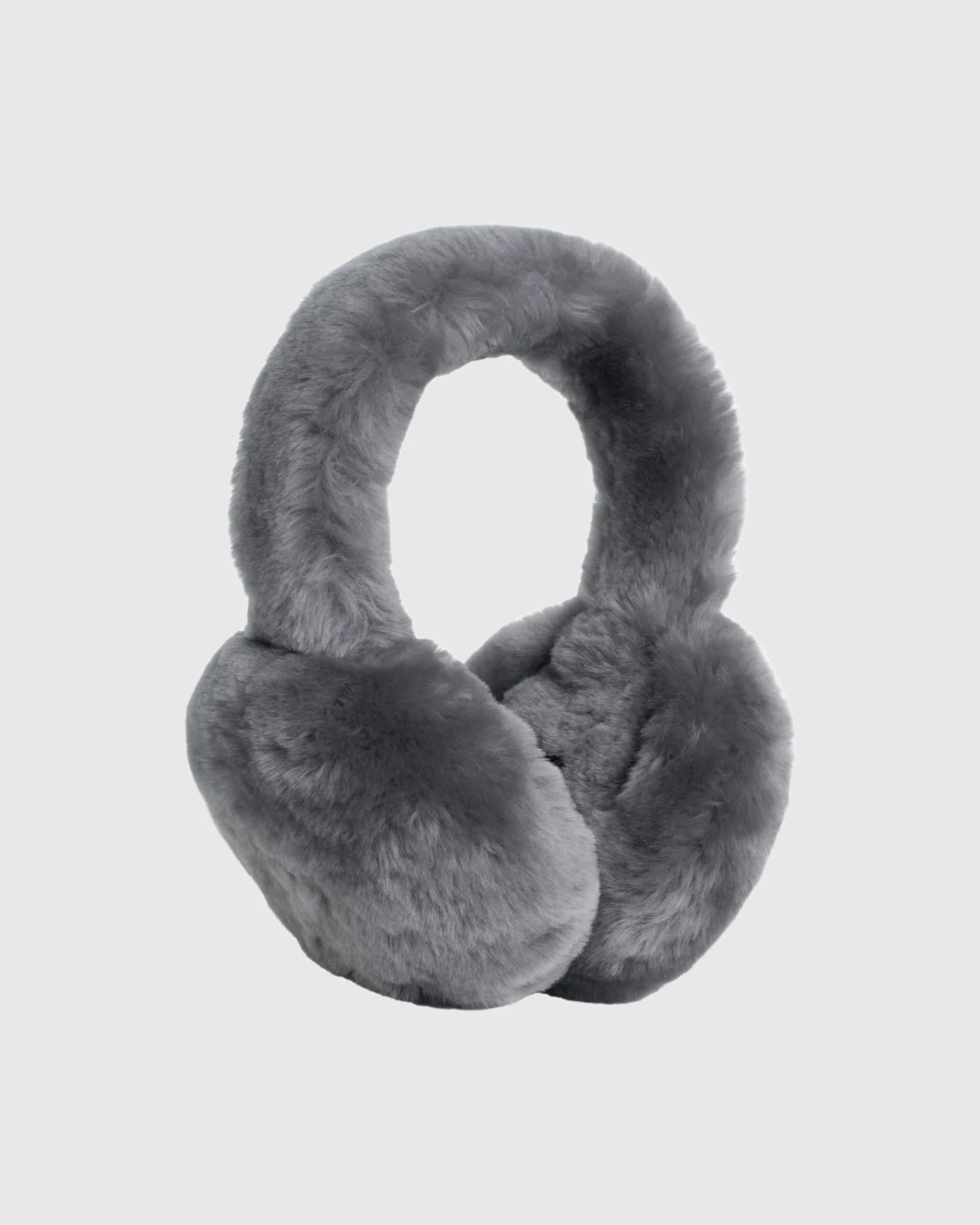 SELECT SHEARLING LAMB EARMUFFS WITH SHEARLING LAMB COVERED BAND - Image 13