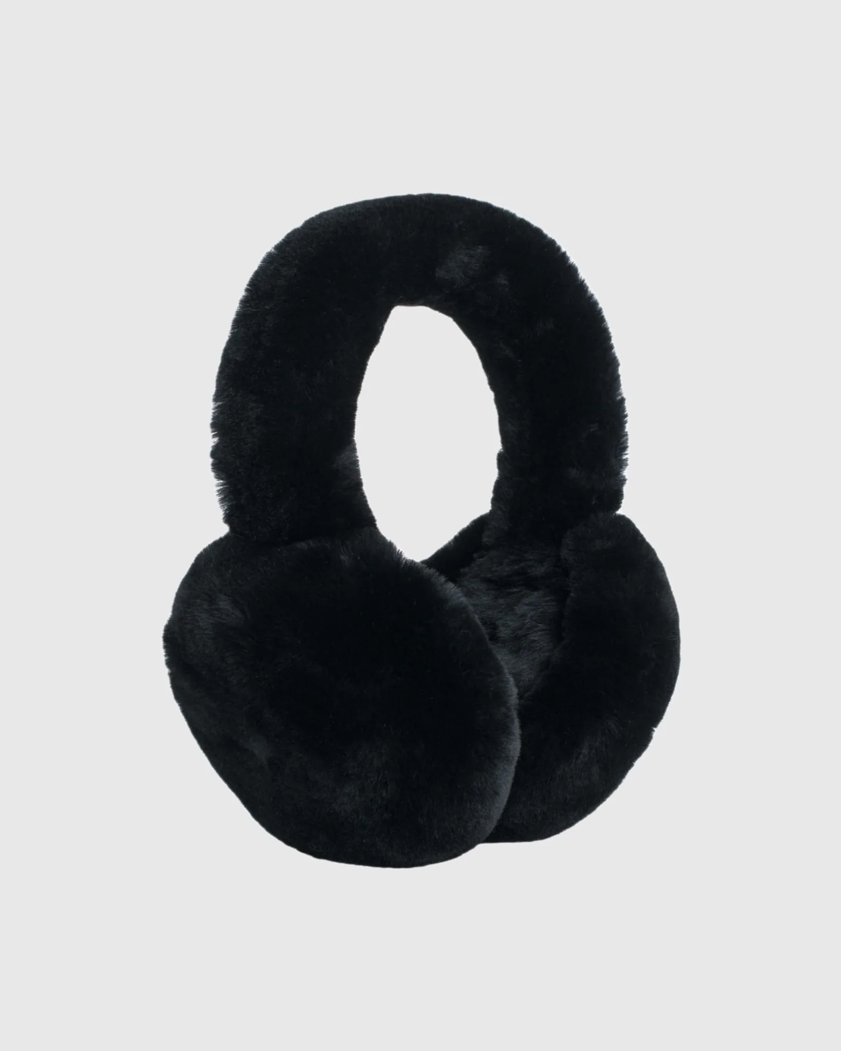 SELECT SHEARLING LAMB EARMUFFS WITH SHEARLING LAMB COVERED BAND - Image 17