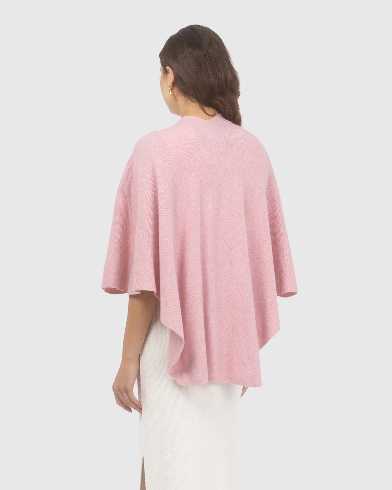 Select Wool Capelet With Select Lamb Poms - Image 69